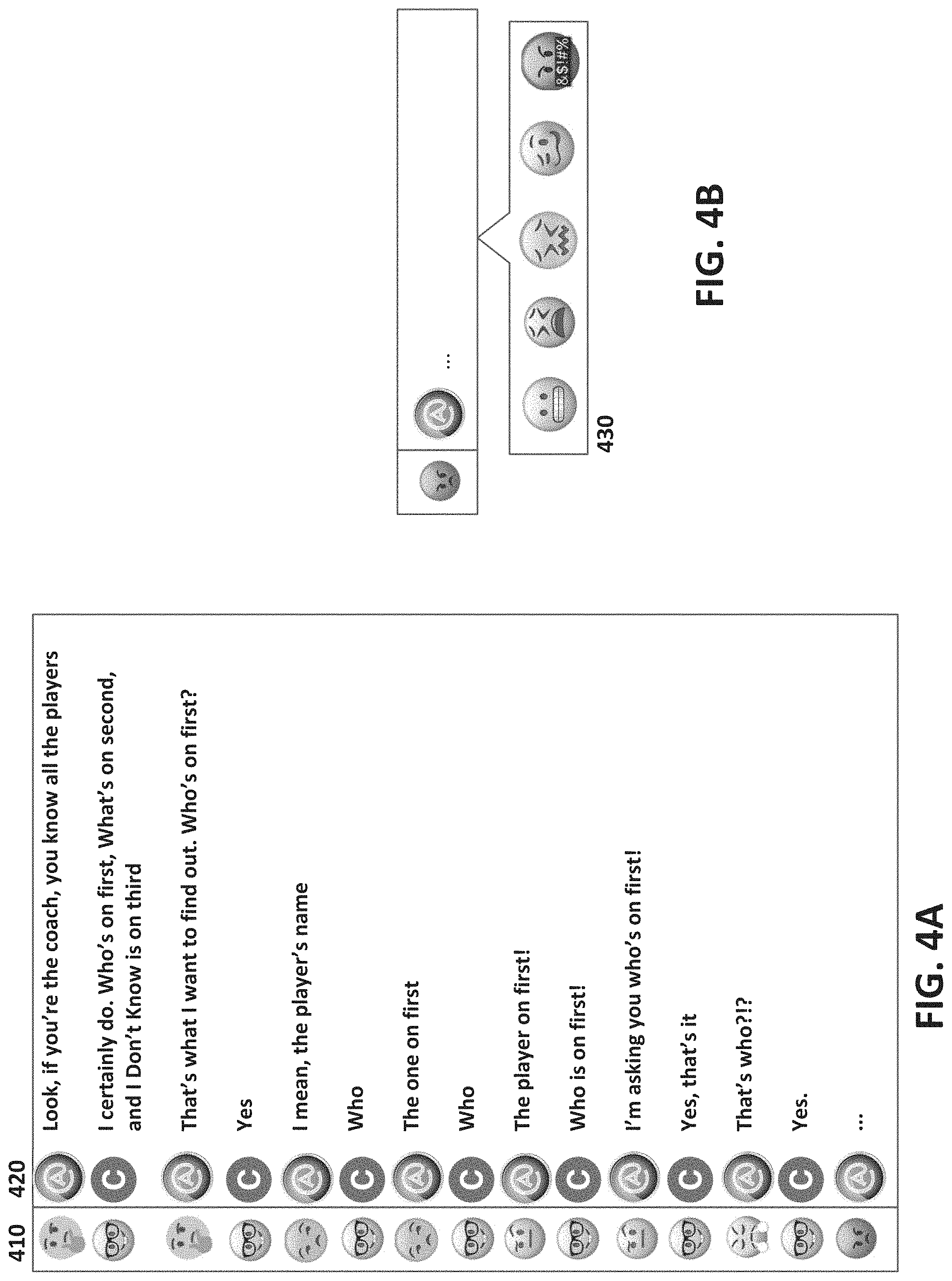 Patent US11775739 Figure 4 – Visual tagging and heat-mapping of emotion