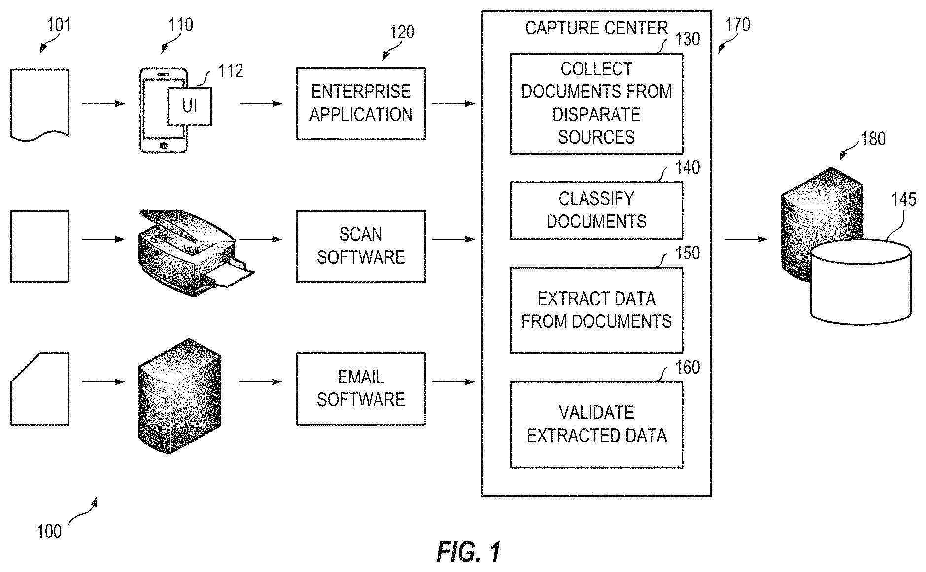 Patent US11775744 Figure 1 – Systems and methods for on-image navigation and direct image-to-data storage table data capture