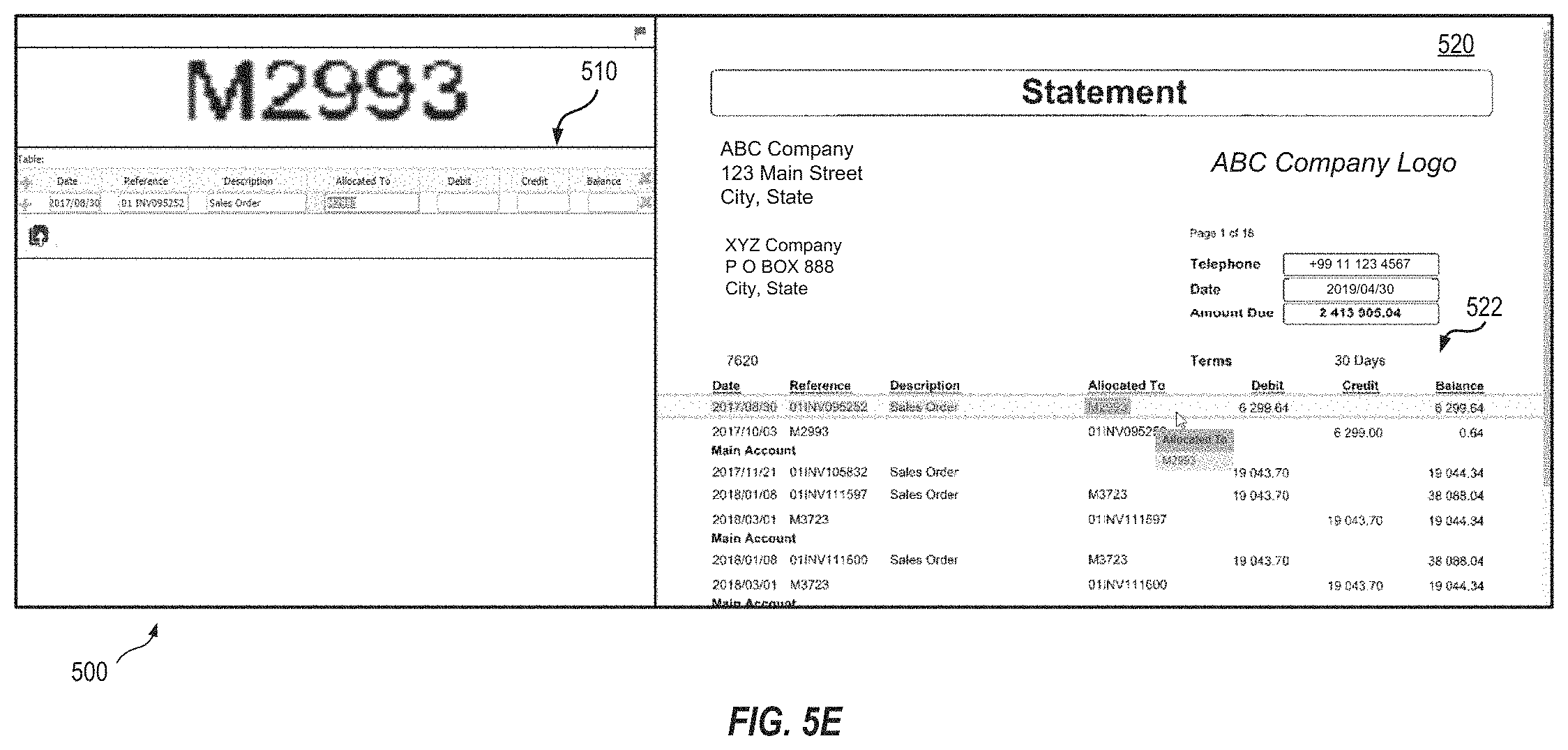 Patent US11775744 Figure 8 – Systems and methods for on-image navigation and direct image-to-data storage table data capture