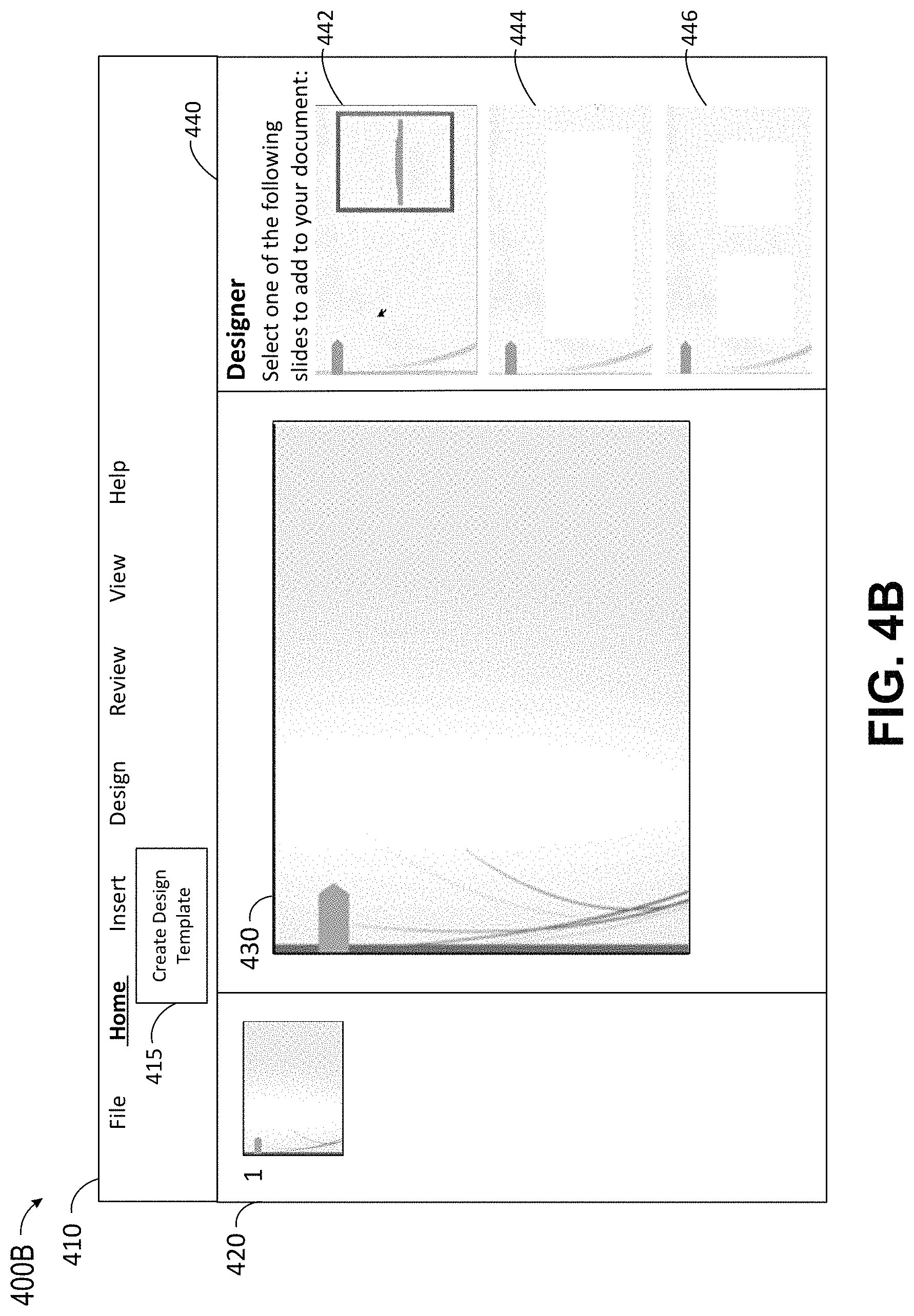 Patent US11775747 Figure 5 – Method and system of generating a document template