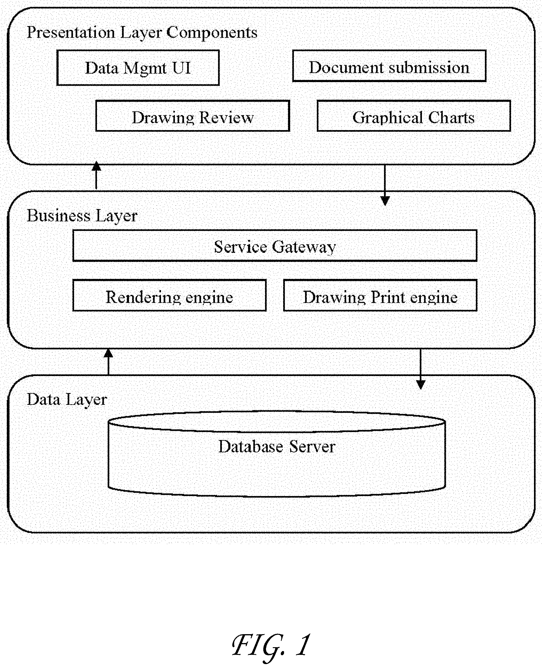Patent US11775750 Figure 1 – Management of building plan documents utilizing comments and a correction list