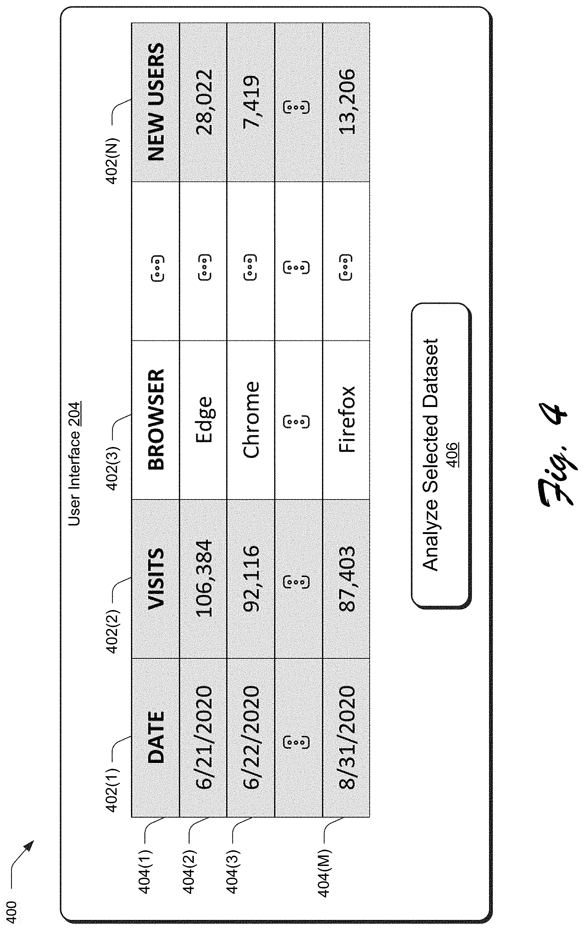 Patent US11775756 Figure 4 – Automated caption generation from a dataset