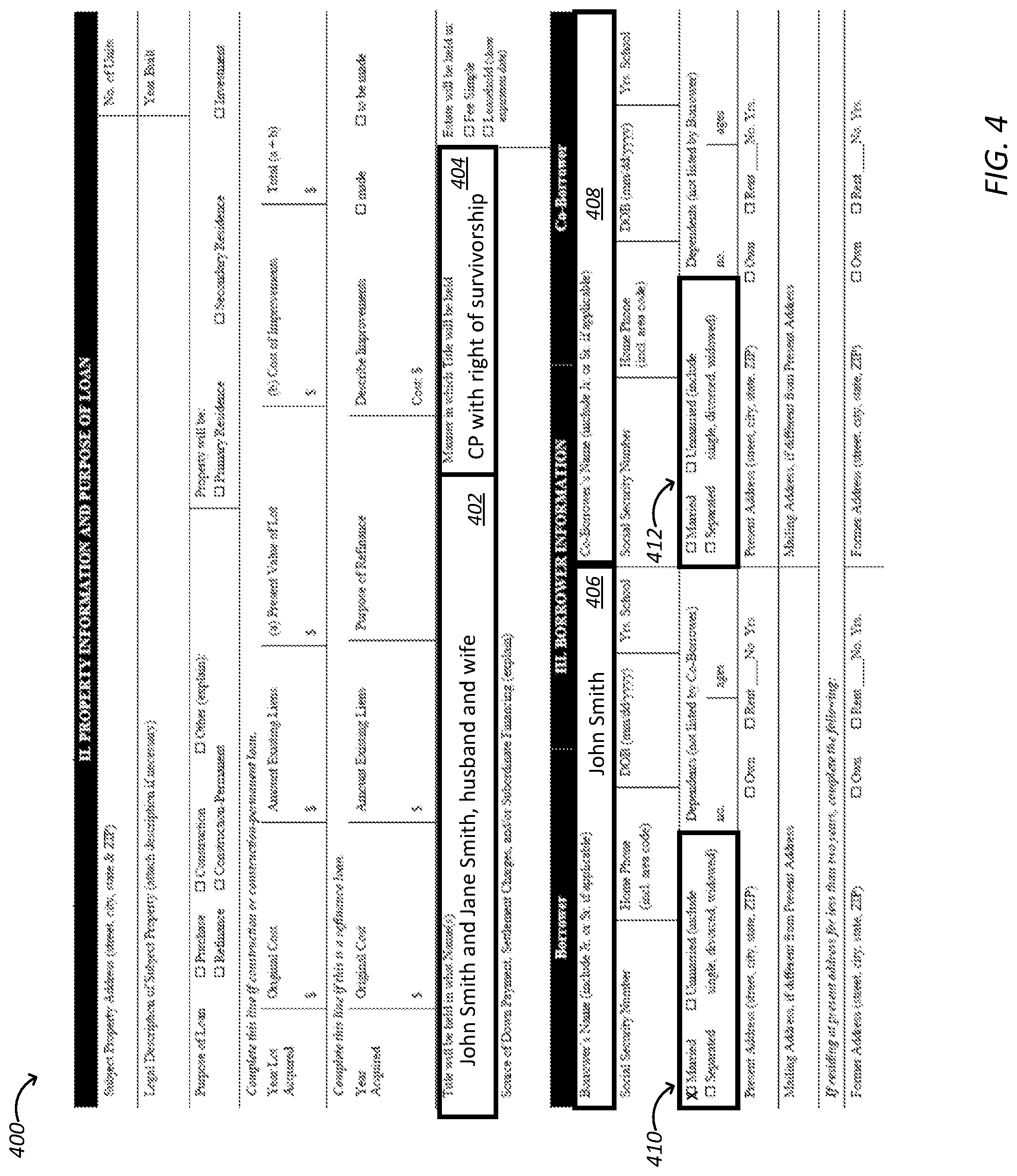 Patent US11775762 Figure 4 – Data comparision using natural language processing models