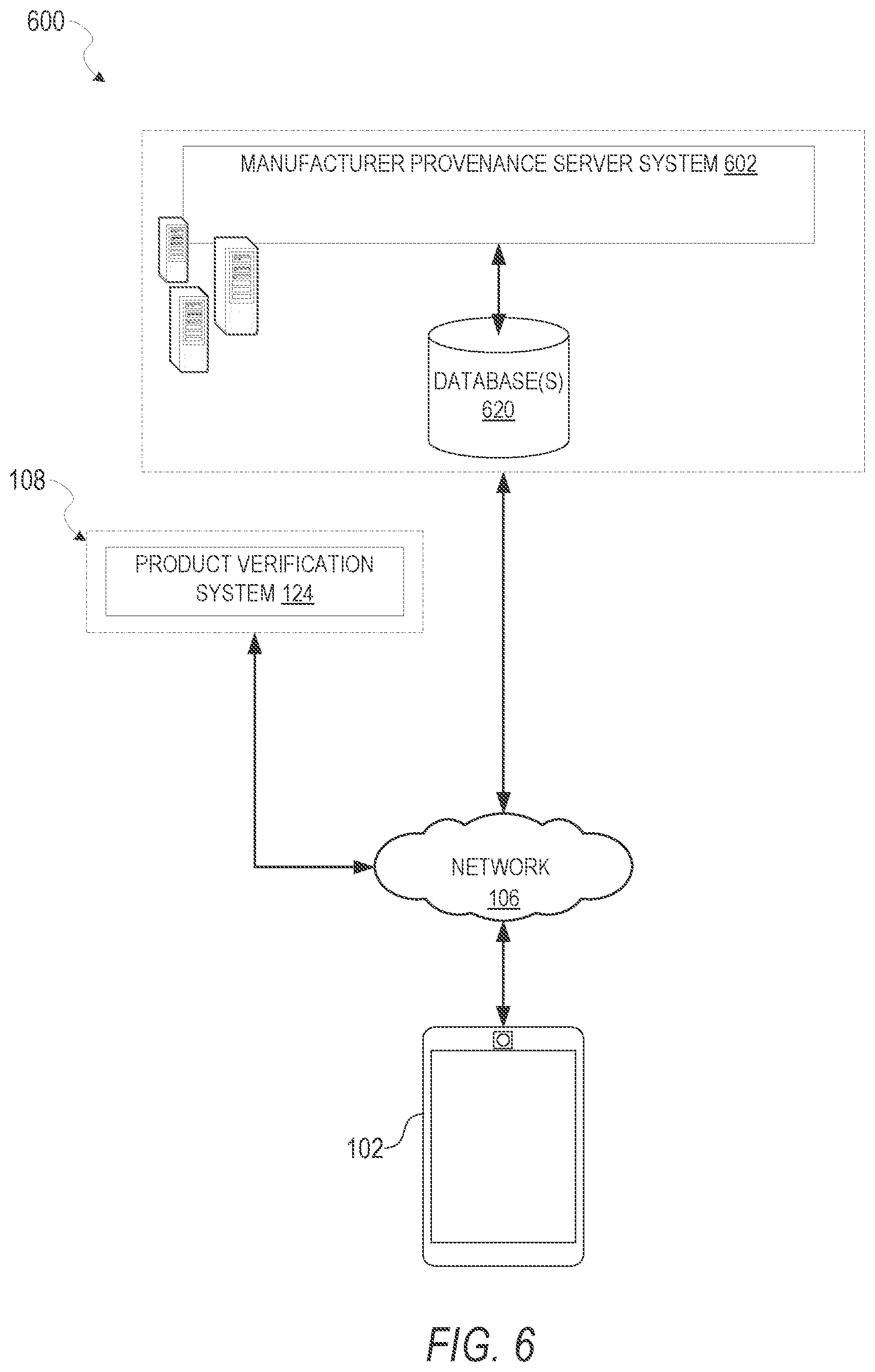 Patent US11775781 Figure 6 – Product verification in a messaging system