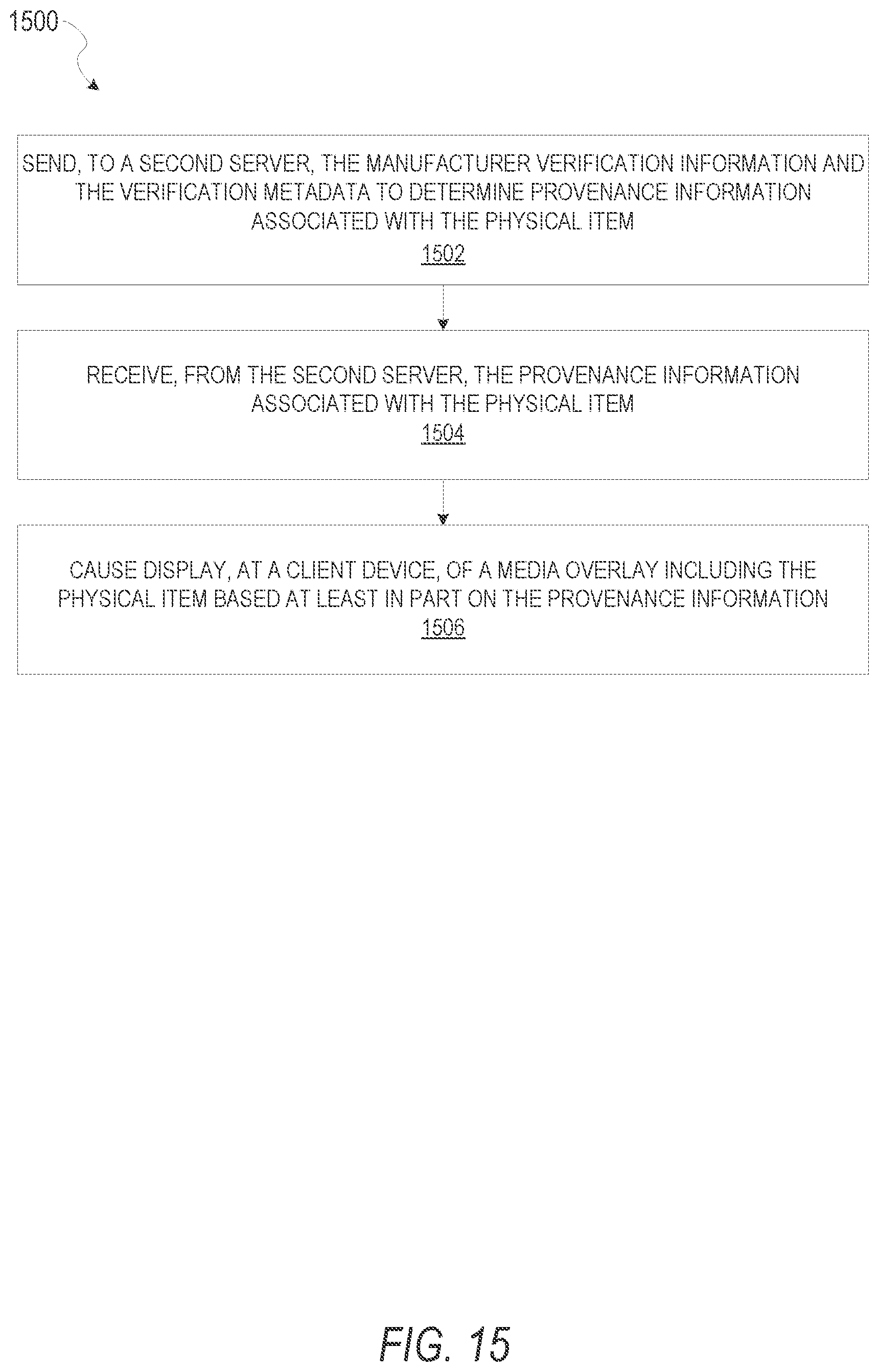 Patent US11775781 Figure 15 – Product verification in a messaging system