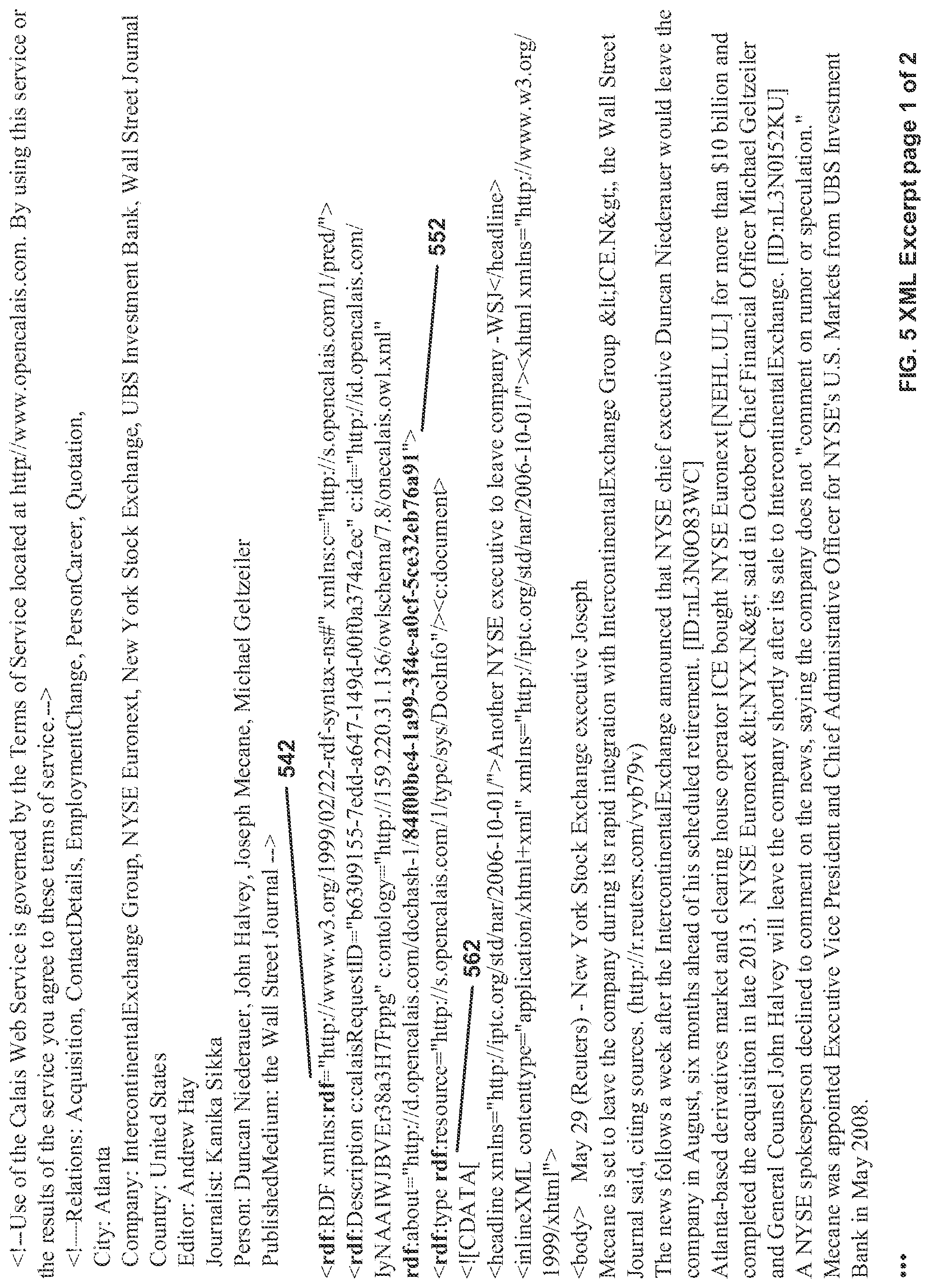 Patent US11775859 Figure 5 – Generating feature vectors from RDF graphs
