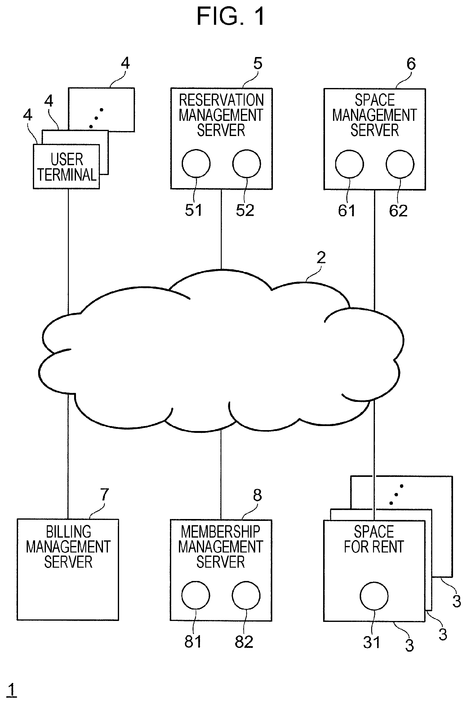 Patent US11775879 Figure 1 – Apparatus, room, management system, and non-transitory computer readable medium