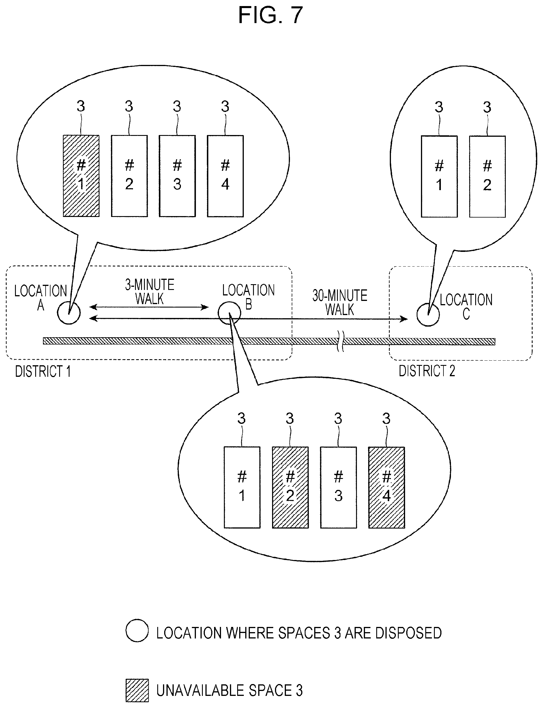 Patent US11775879 Figure 7 – Apparatus, room, management system, and non-transitory computer readable medium