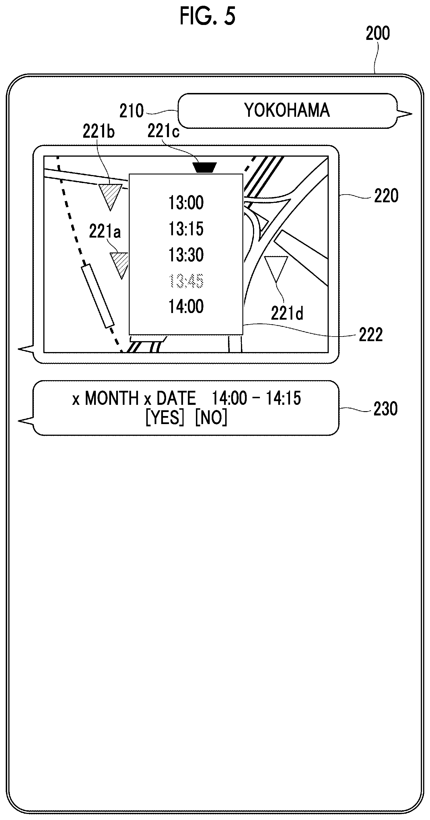 Patent US11775881 Figure 5 – Information processing apparatus and non-transitory computer readable medium storing program