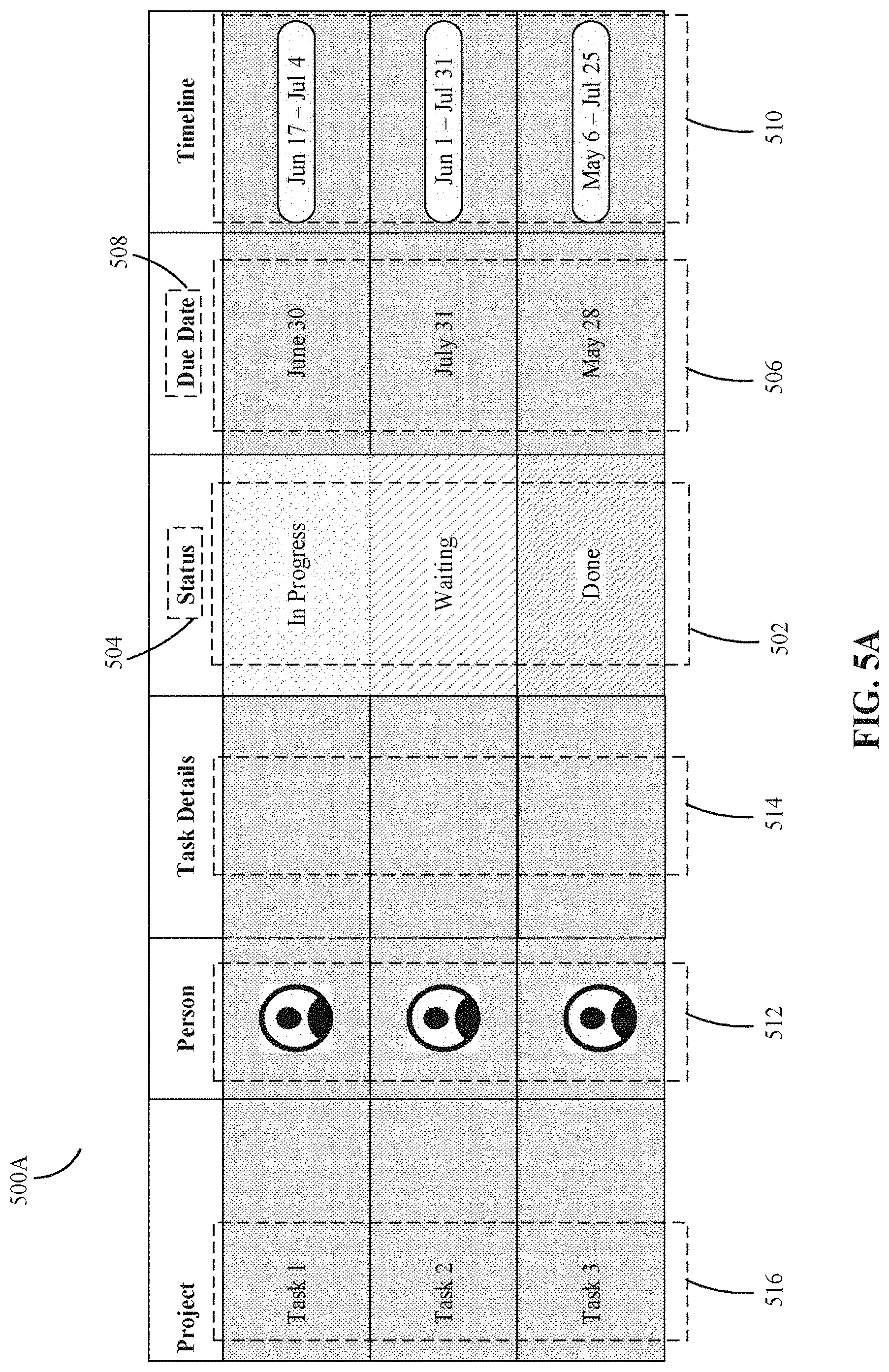 Patent US11775890 Figure 7 – Digital processing systems and methods for map-based data organization in collaborative work systems