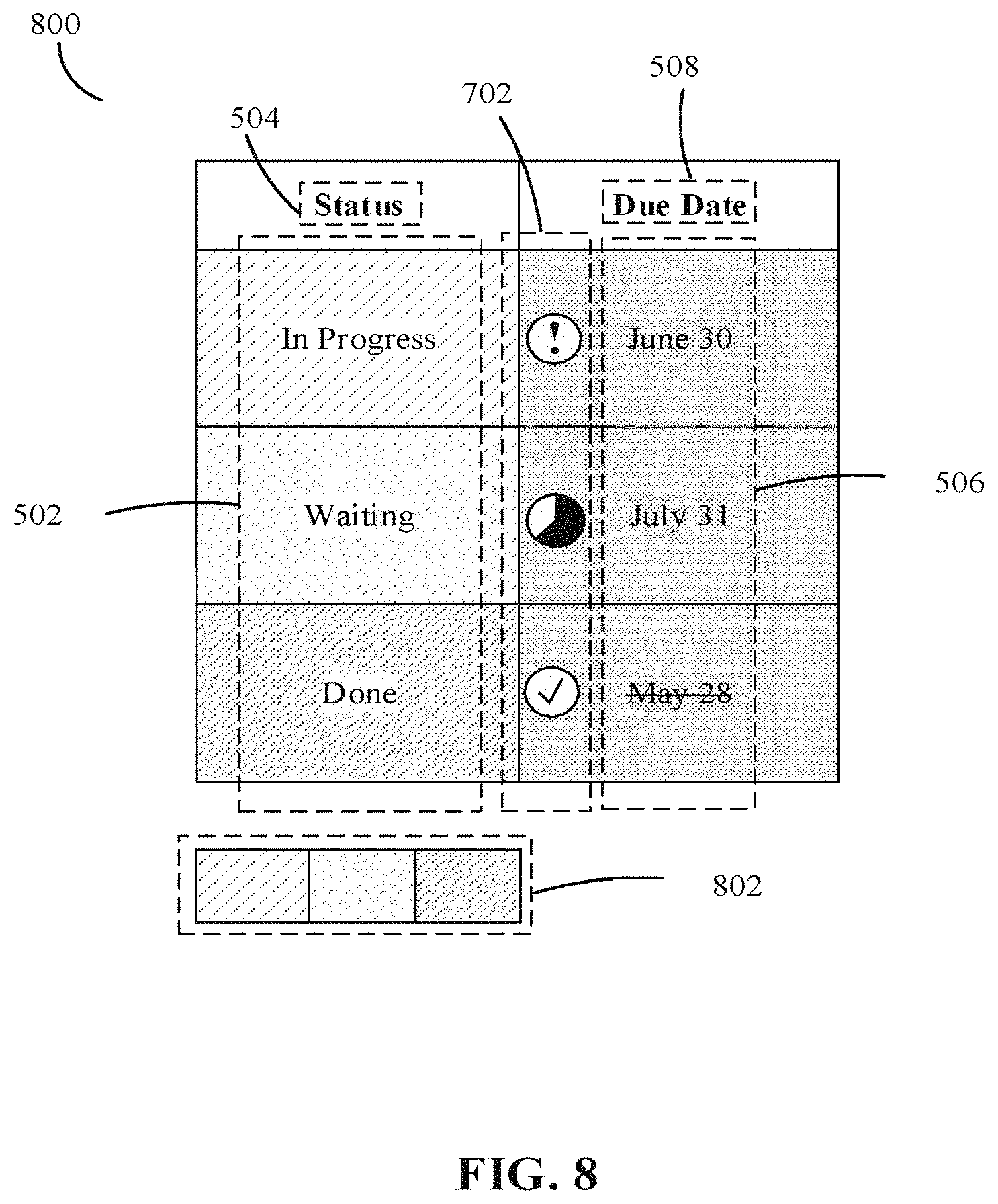 Patent US11775890 Figure 13 – Digital processing systems and methods for map-based data organization in collaborative work systems
