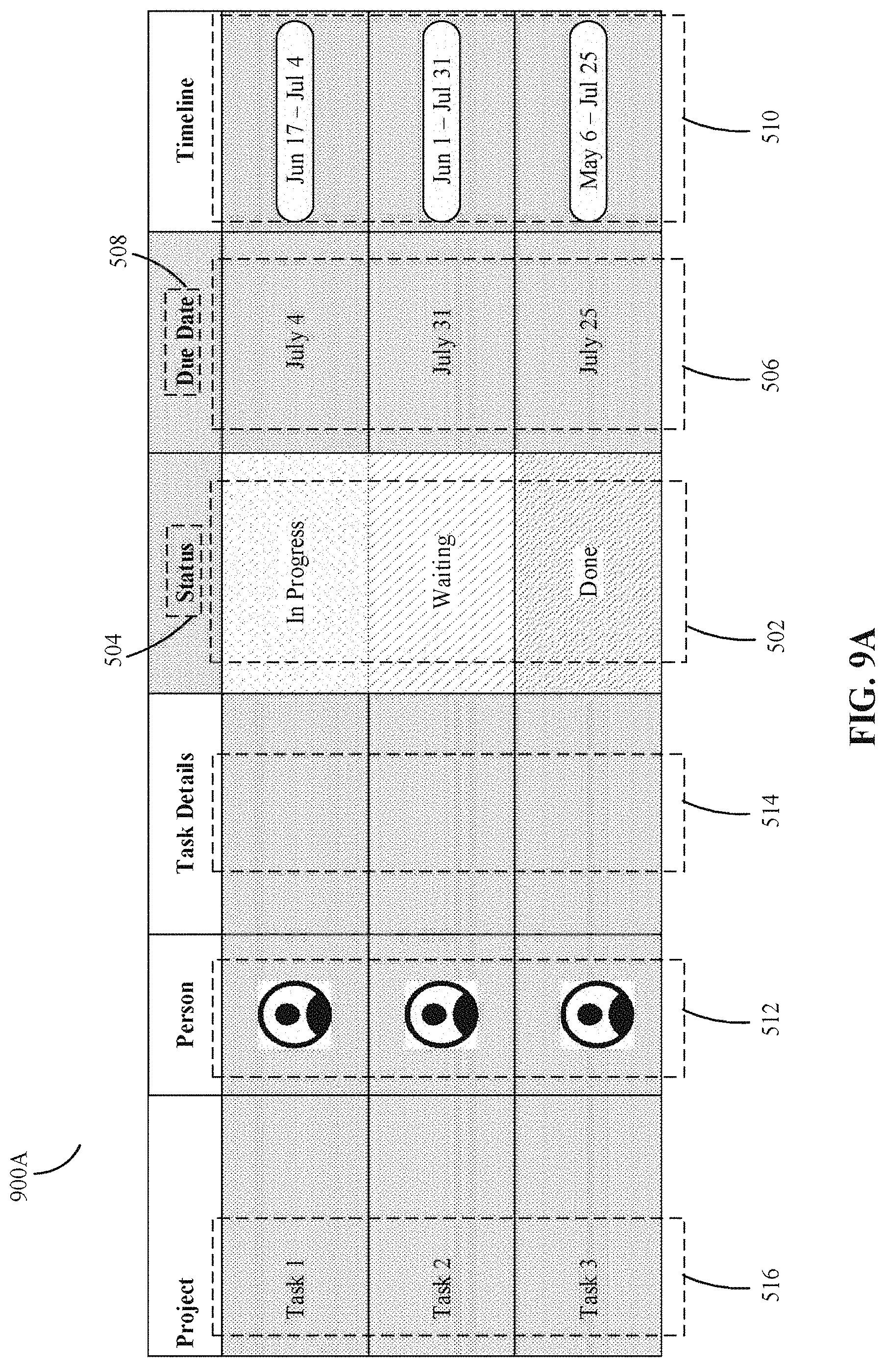 Patent US11775890 Figure 14 – Digital processing systems and methods for map-based data organization in collaborative work systems