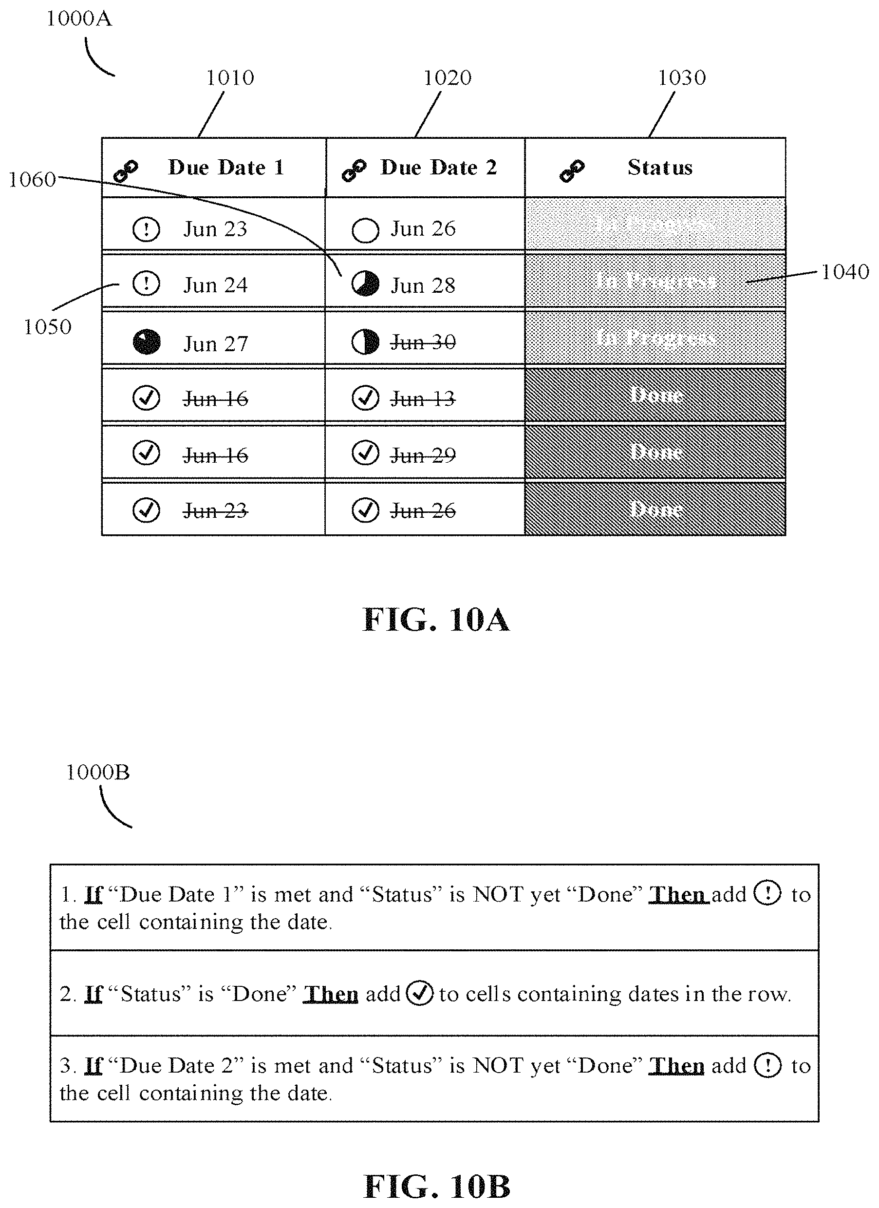 Patent US11775890 Figure 16 – Digital processing systems and methods for map-based data organization in collaborative work systems