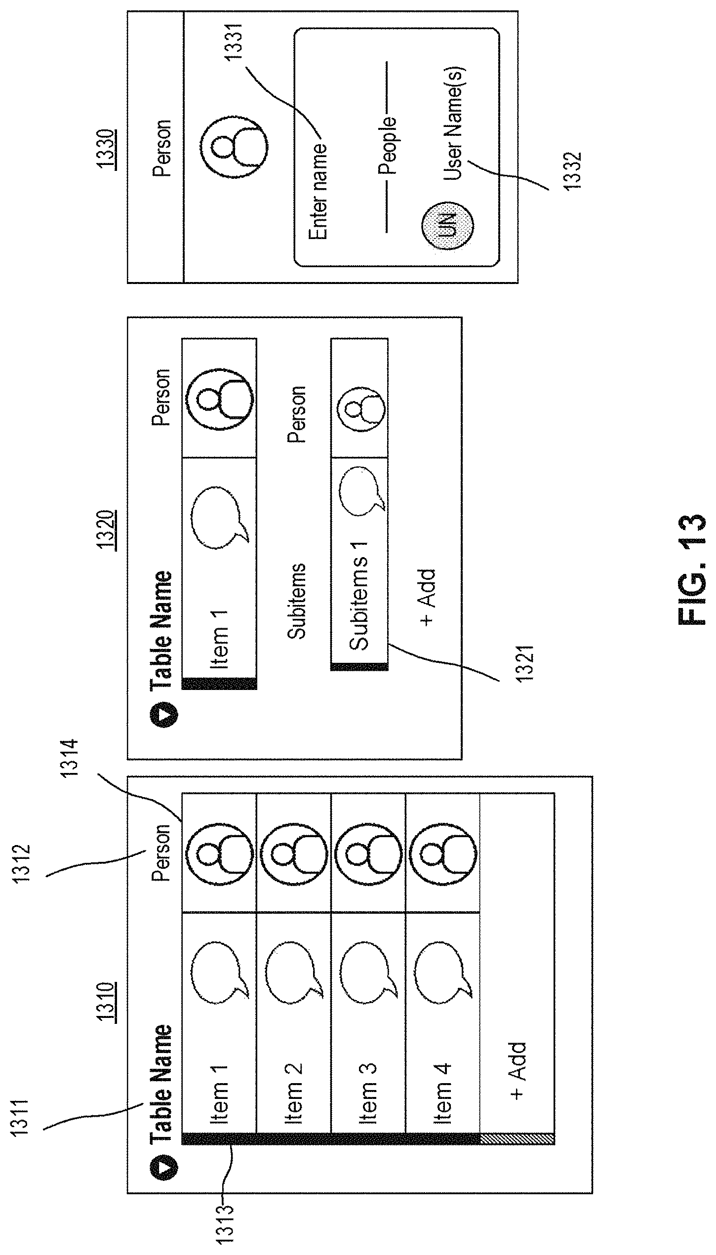 Patent US11775890 Figure 19 – Digital processing systems and methods for map-based data organization in collaborative work systems