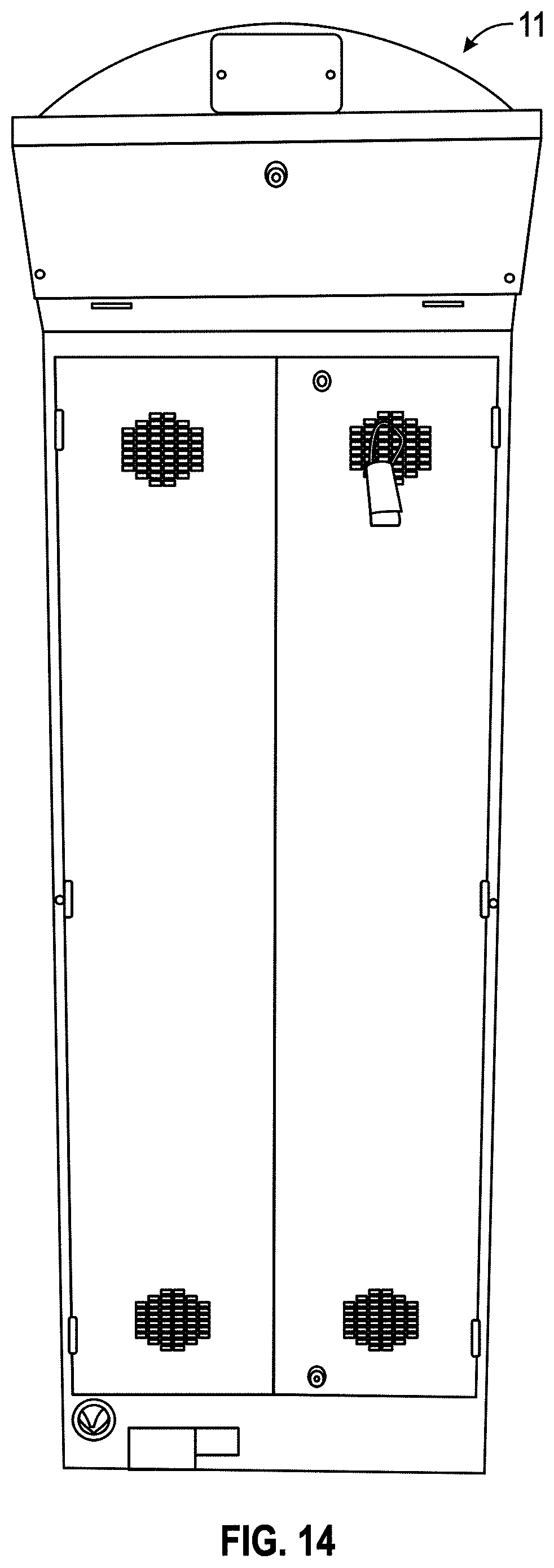 Patent US11775892 Figure 12 – Apparatus and method for freight delivery and pick-up
