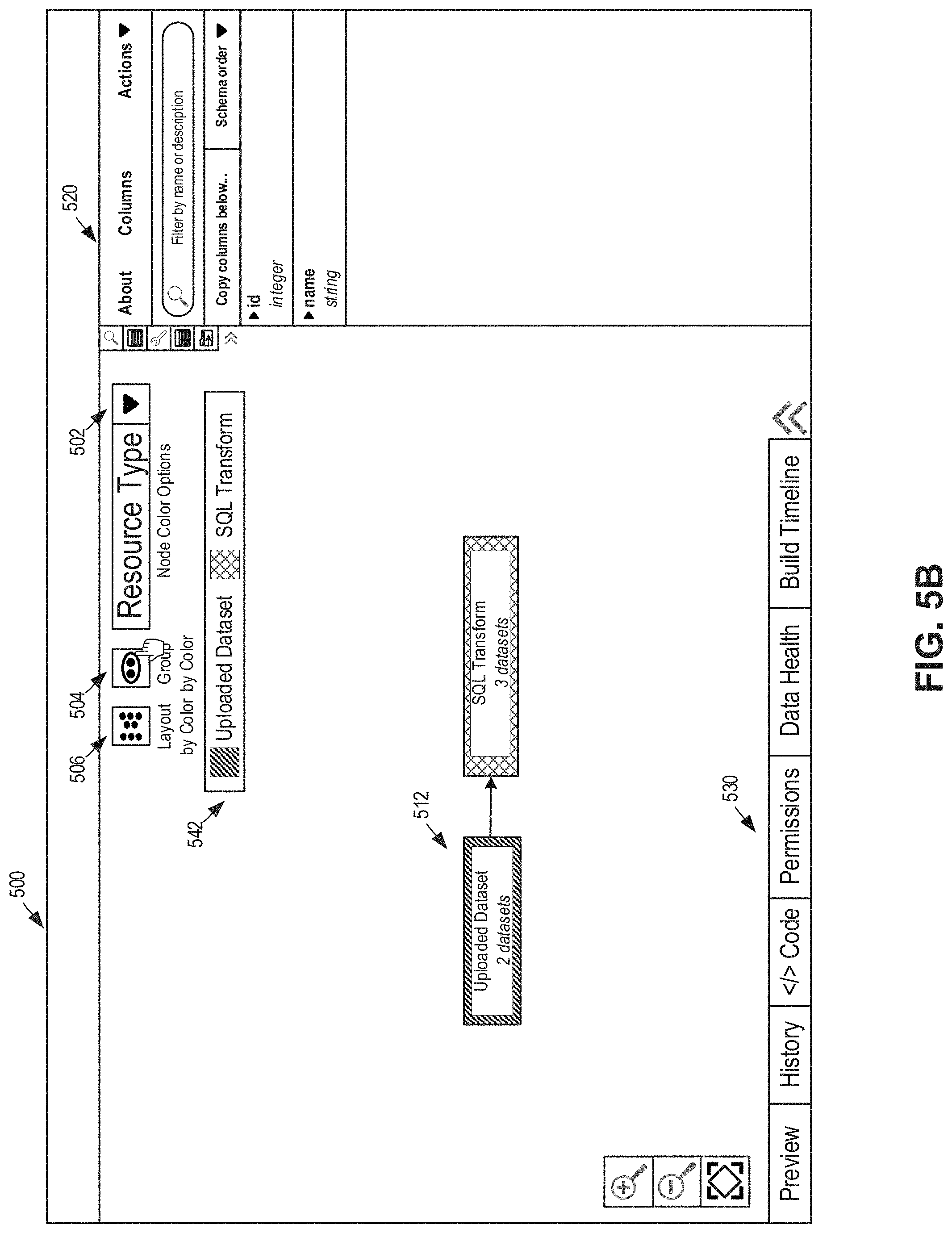 Patent US11775898 Figure 7 – Resource grouping for resource dependency system and graphical user interface
