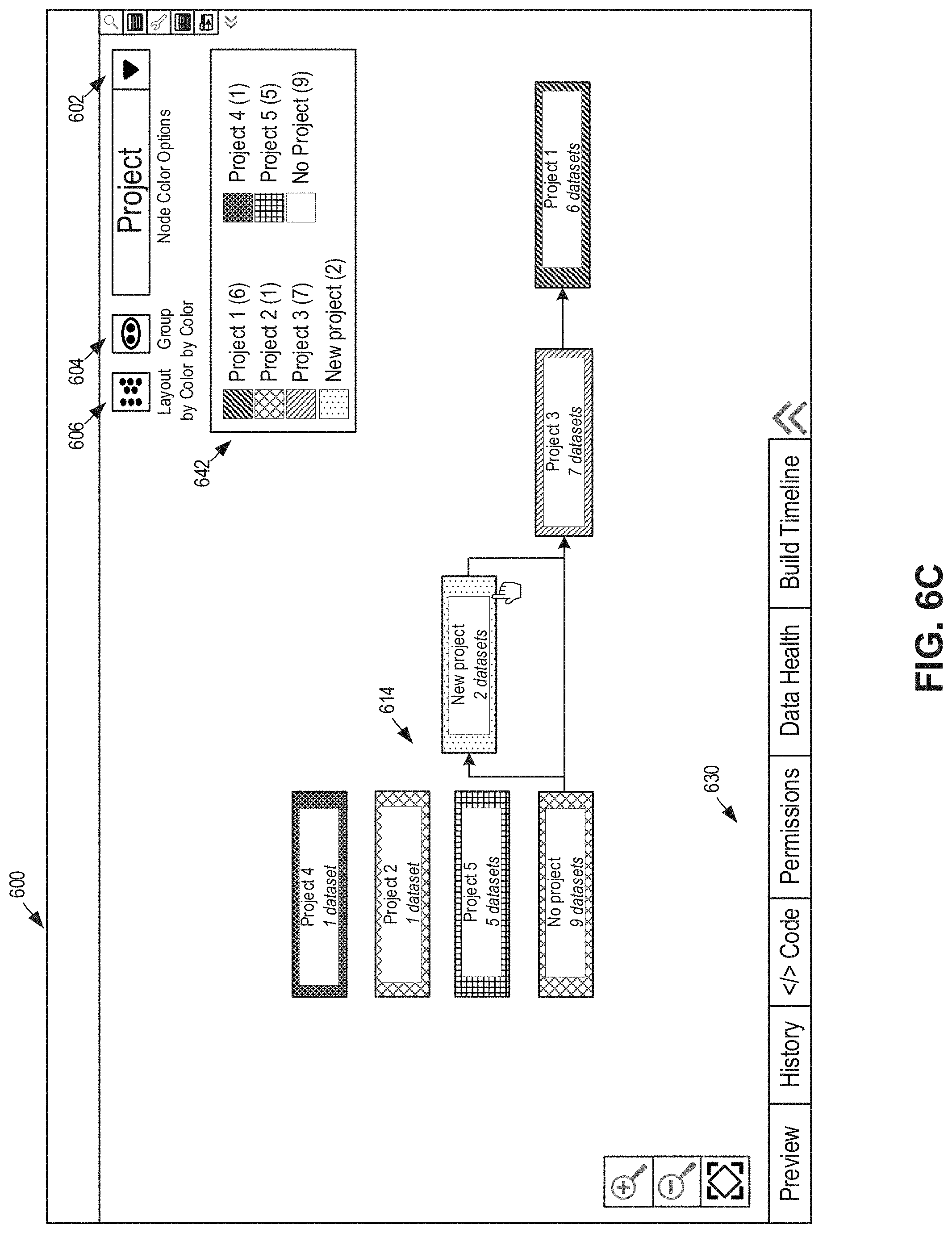 Patent US11775898 Figure 10 – Resource grouping for resource dependency system and graphical user interface