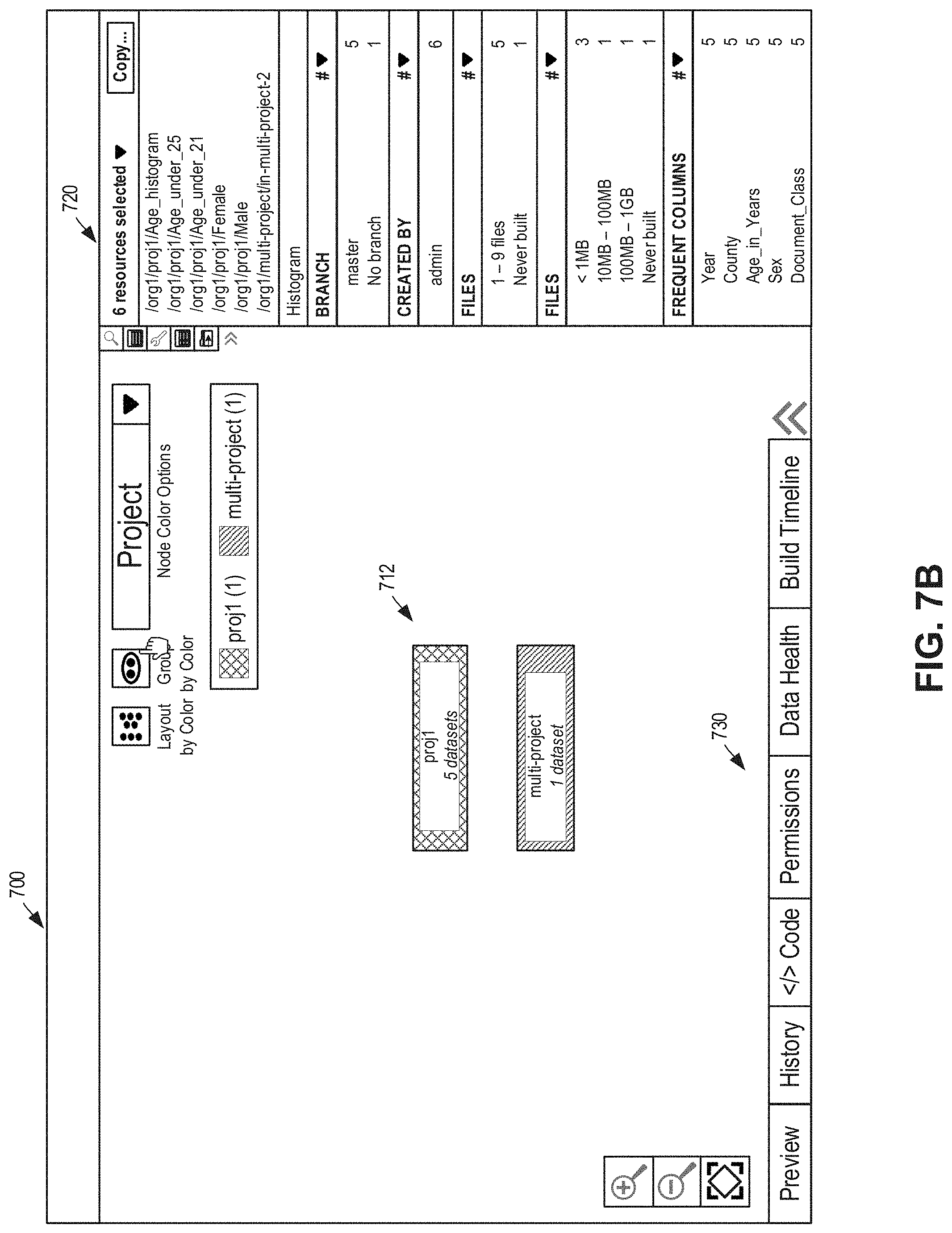 Patent US11775898 Figure 12 – Resource grouping for resource dependency system and graphical user interface