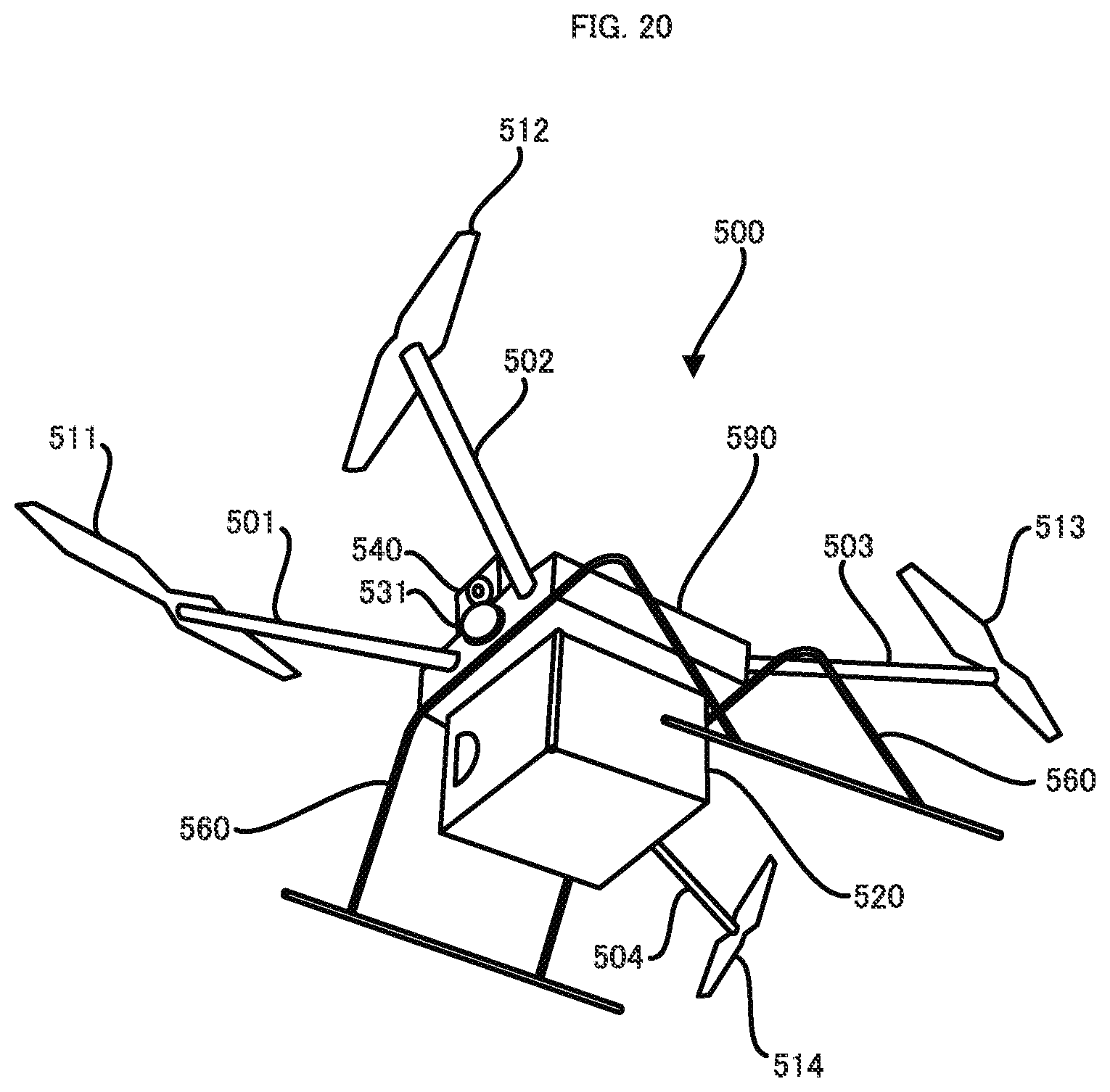 Patent US11775899 Figure 20 – Device, method, and system for multiple-location pick-up of products and delivery