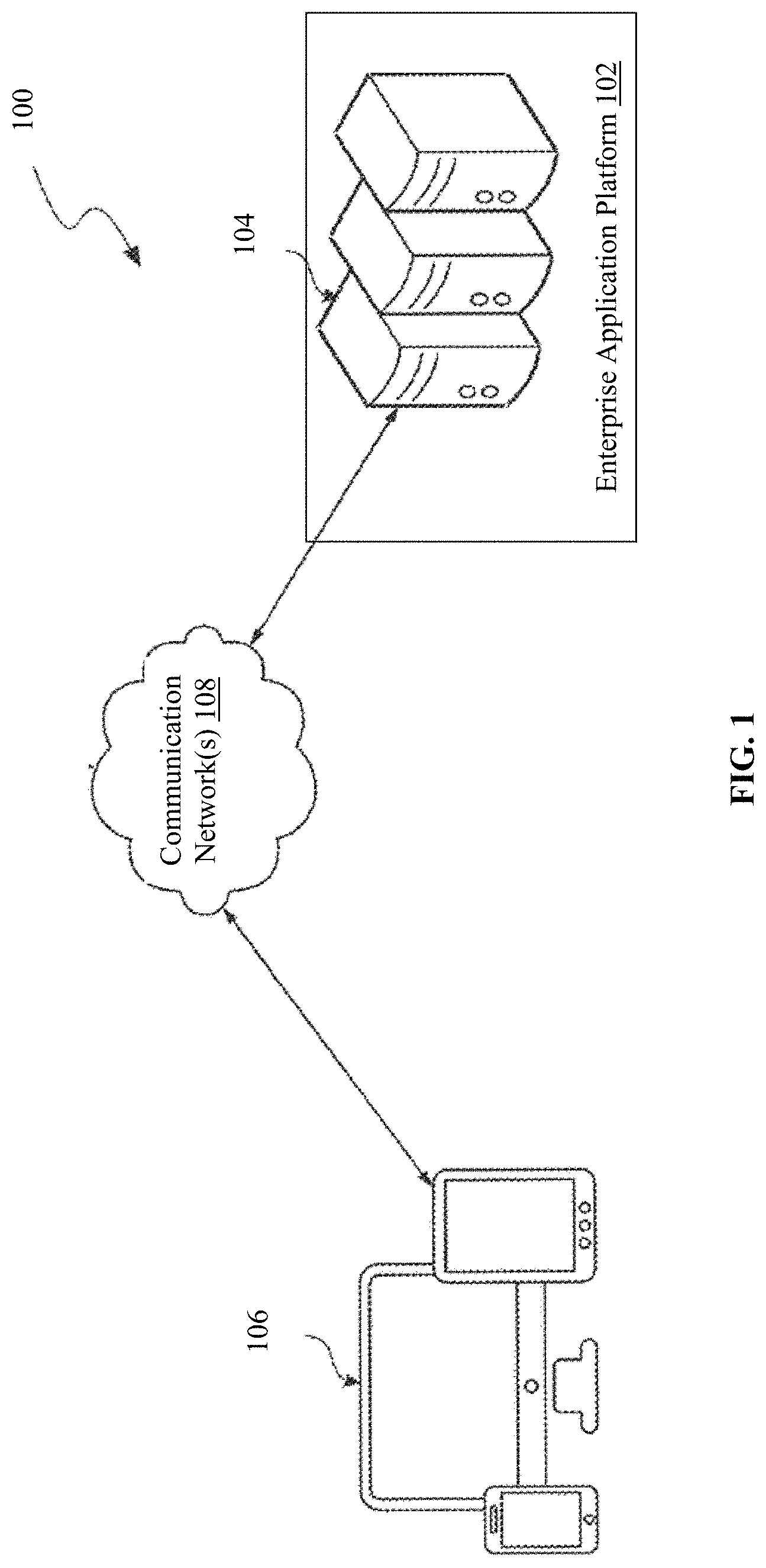 Patent US11775910 Figure 1 – Applied computer technology for high efficiency value stream management and mapping and process tracking