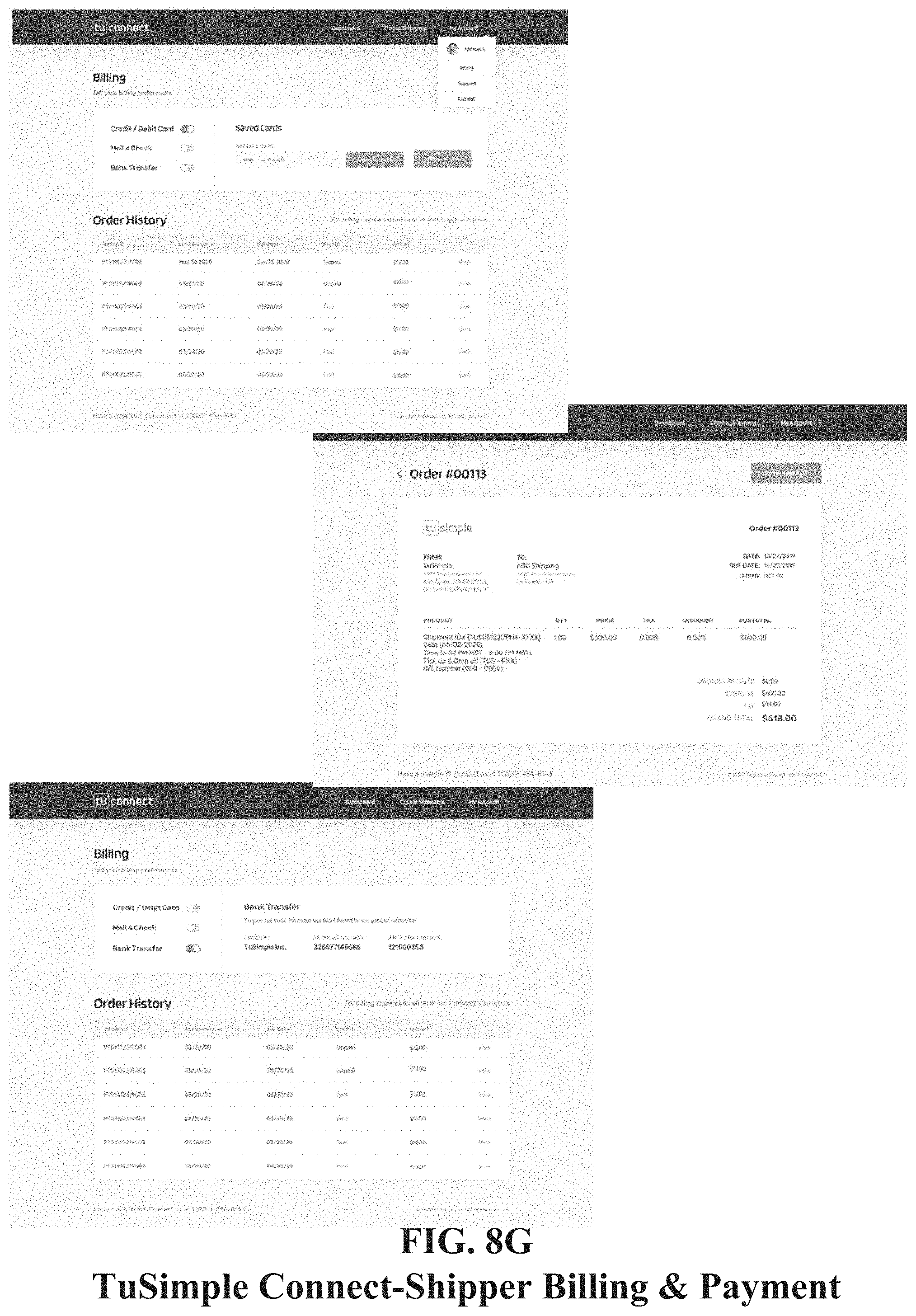Patent US11775915 Figure 16 – Hub-based distribution and delivery network for autonomous trucking services