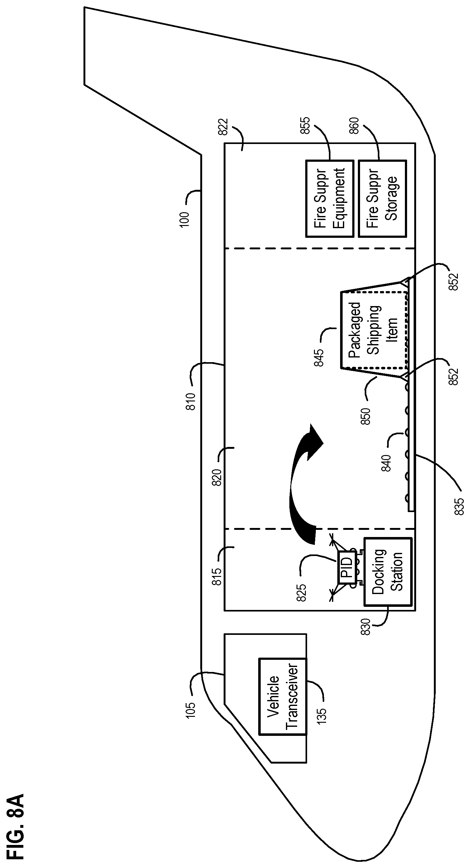 Patent US11775919 Figure 10 – Aerial drone-based systems and methods for adaptively providing an aerial relocatable communication hub within a delivery vehicle