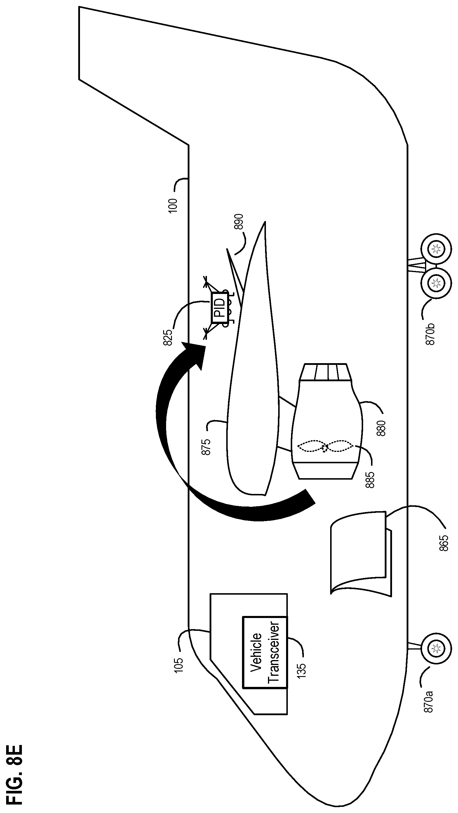 Patent US11775919 Figure 14 – Aerial drone-based systems and methods for adaptively providing an aerial relocatable communication hub within a delivery vehicle
