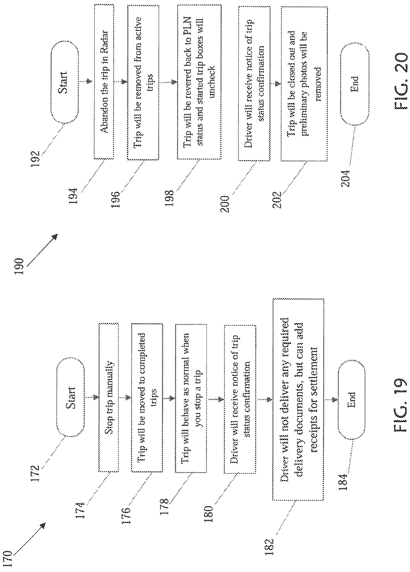 Patent US11775921 Figure 8 – System and method for transportation management