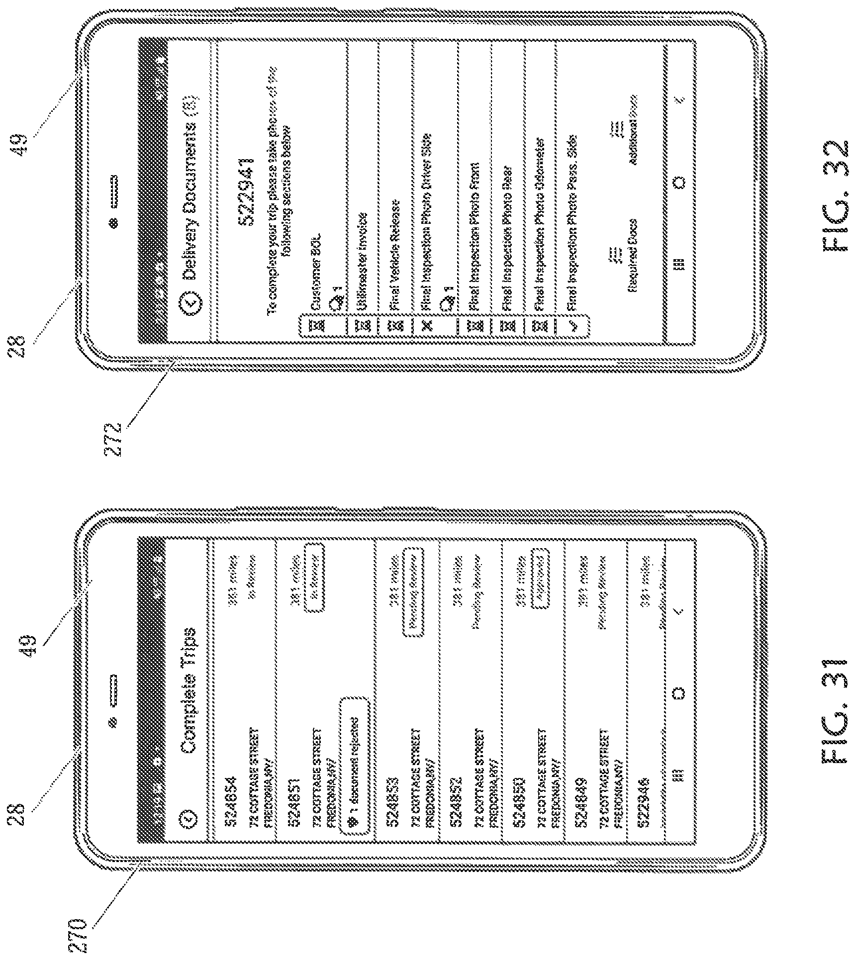 Patent US11775921 Figure 12 – System and method for transportation management
