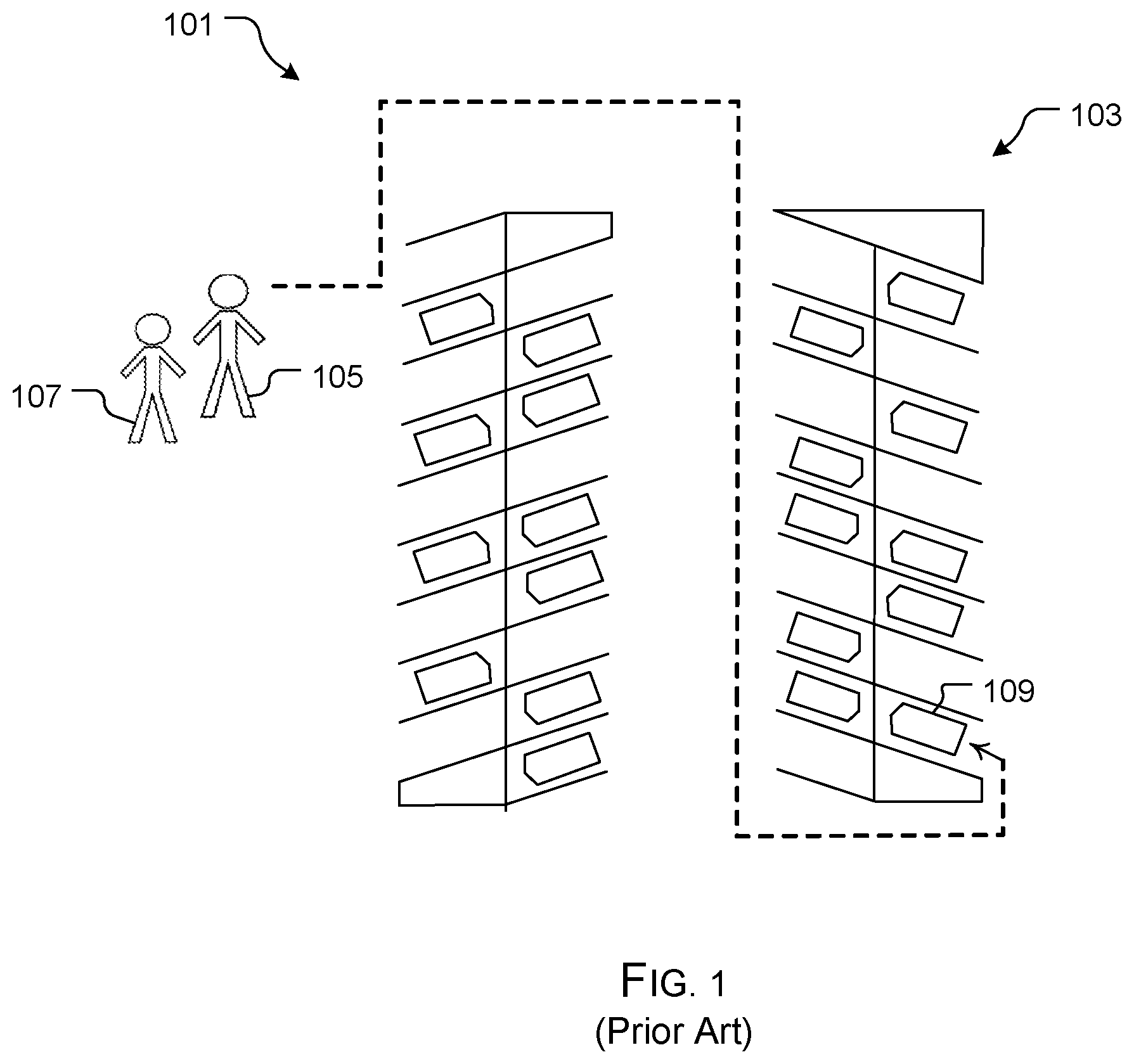 Patent US11775928 — Asset location system and method of use — Figure 1