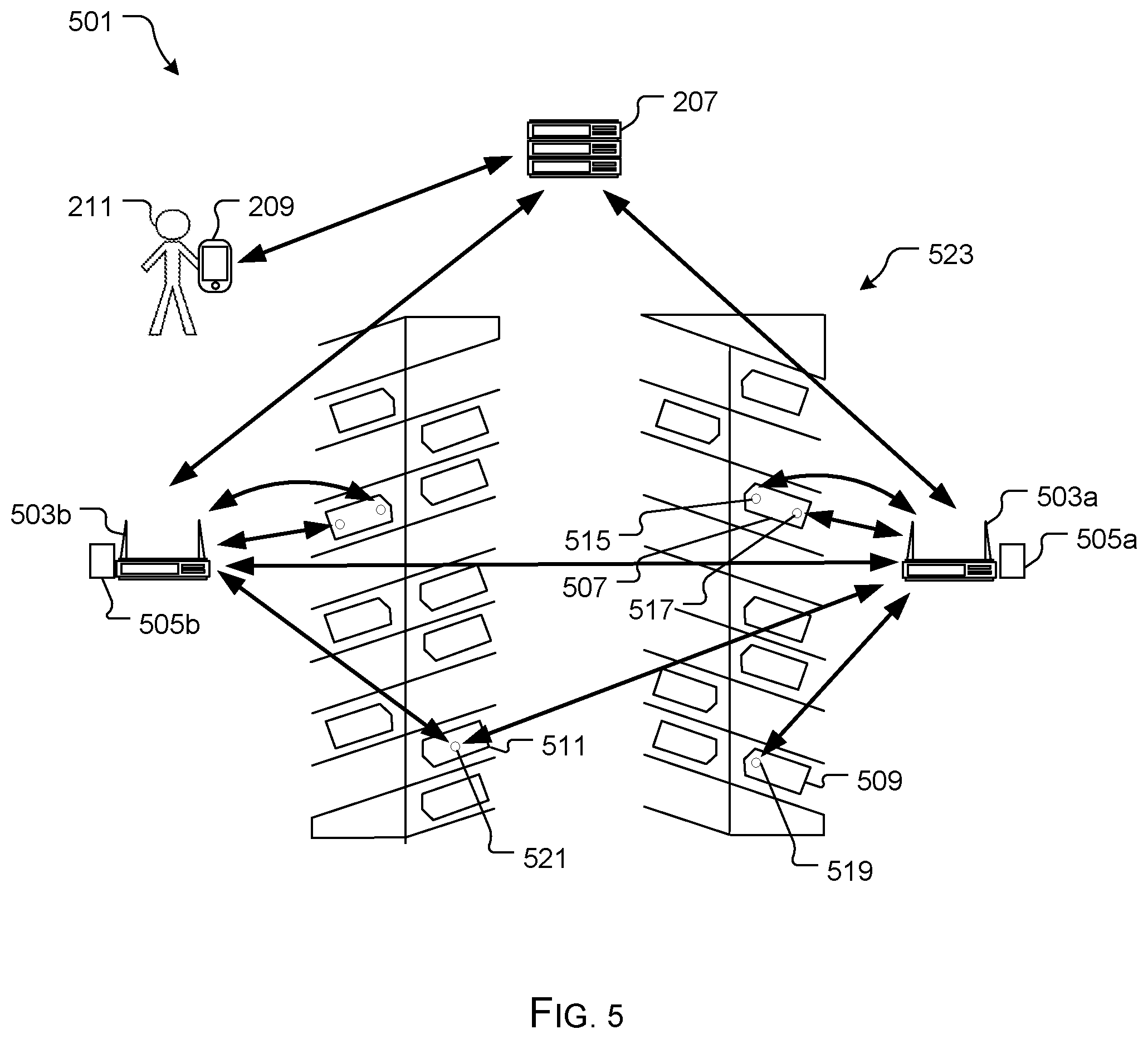Patent US11775928 Figure 5 – Asset location system and method of use