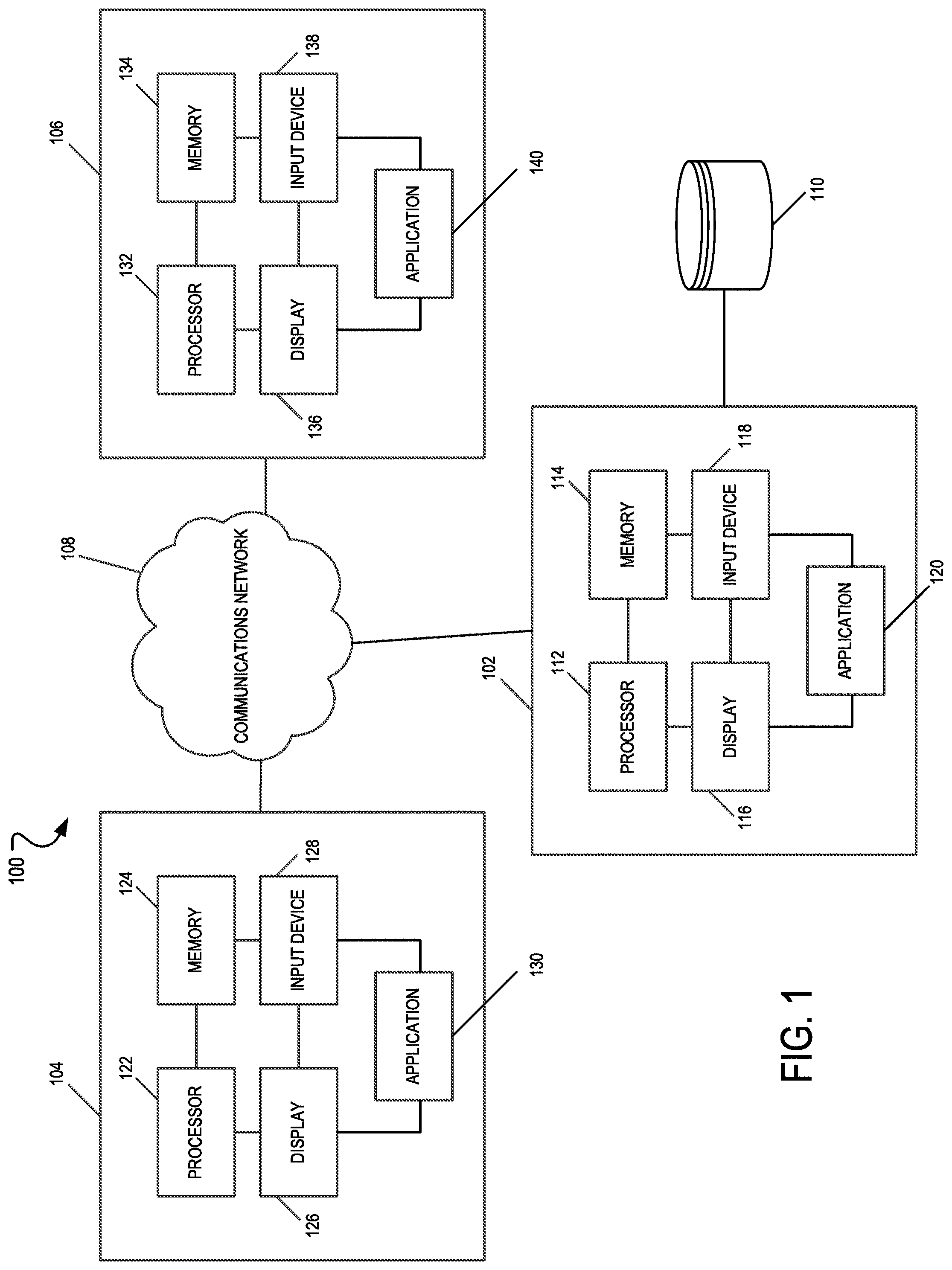 Patent US11775939 — Calendar comparison system and method — Figure 1