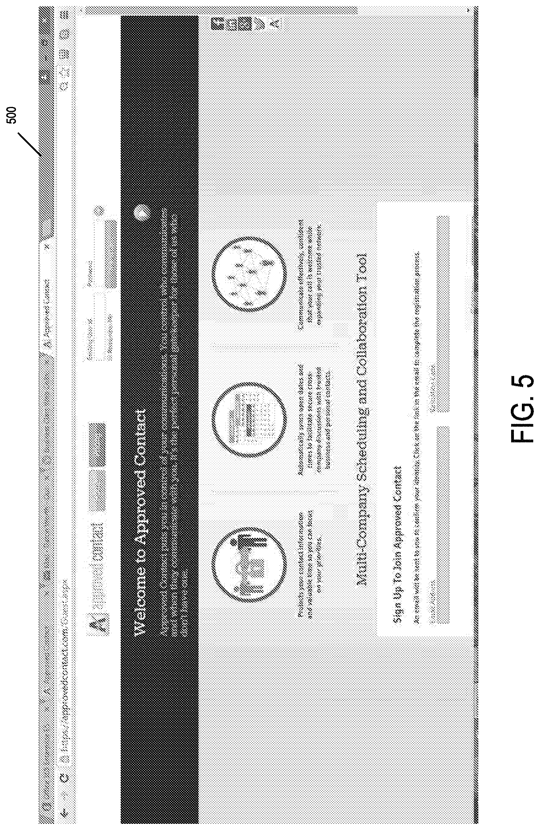 Patent US11775939 Figure 5 – Calendar comparison system and method