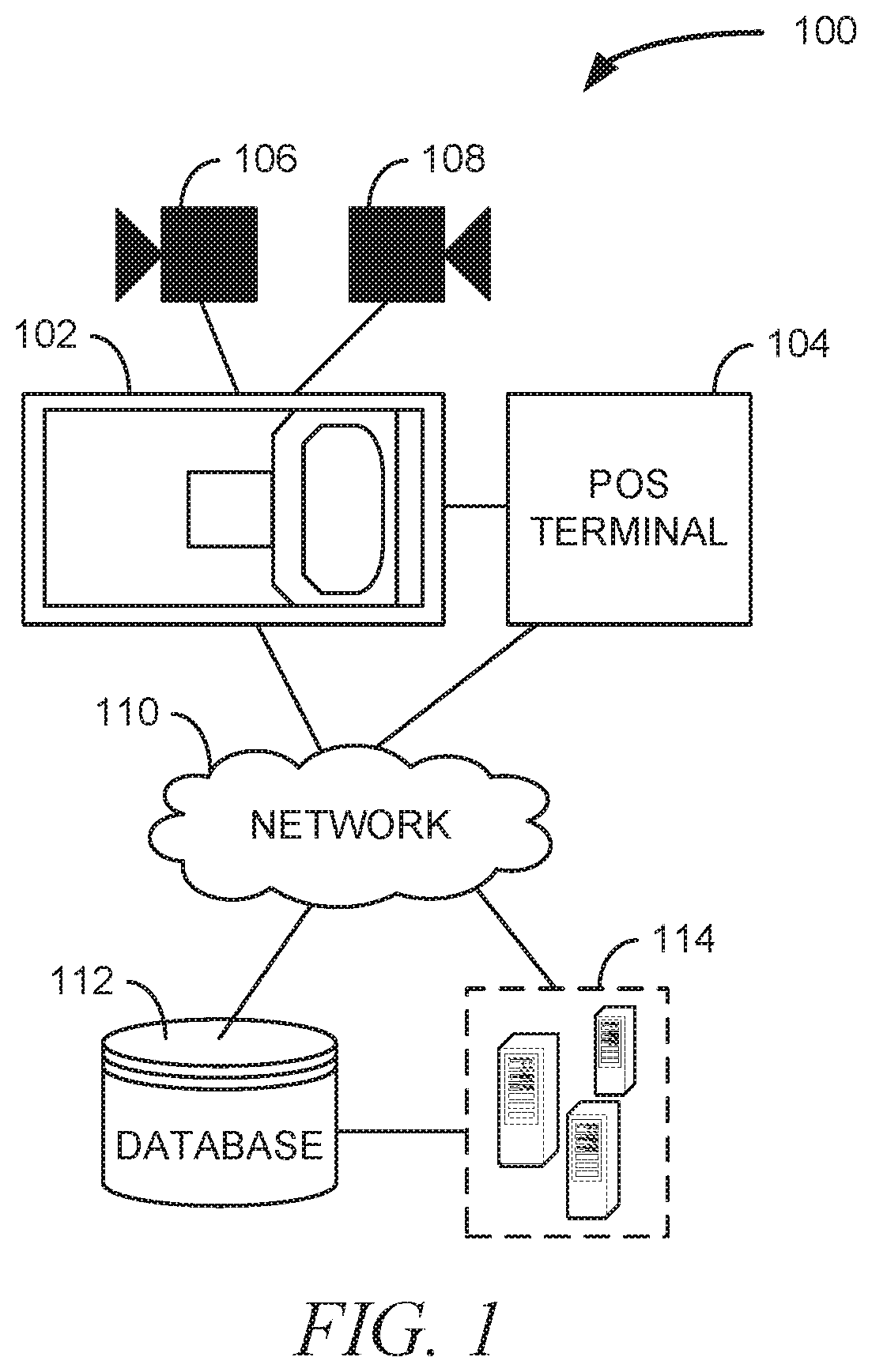 Patent US11775952 Figure 1 – Multi-camera simultaneous imaging for multiple processes