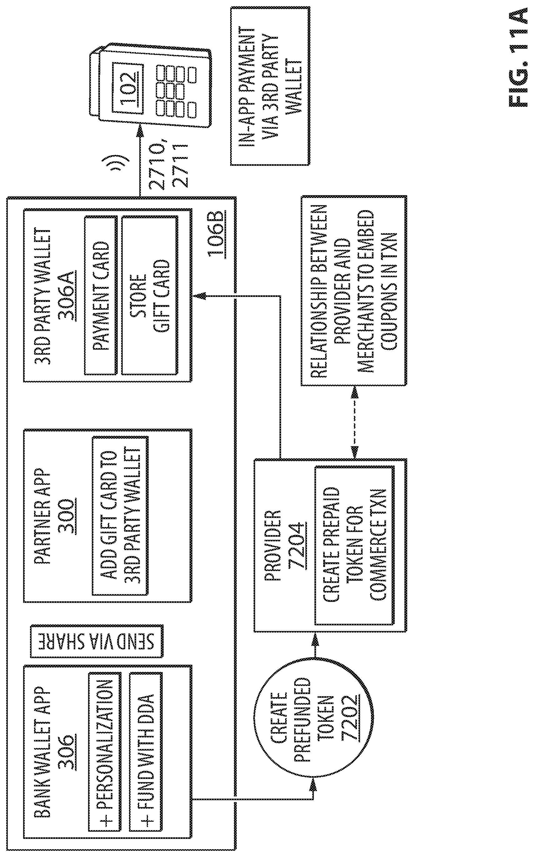 Patent US11775953 Figure 16 – Systems, methods, and devices for secure generation and processing of data sets representing pre-funded payments
