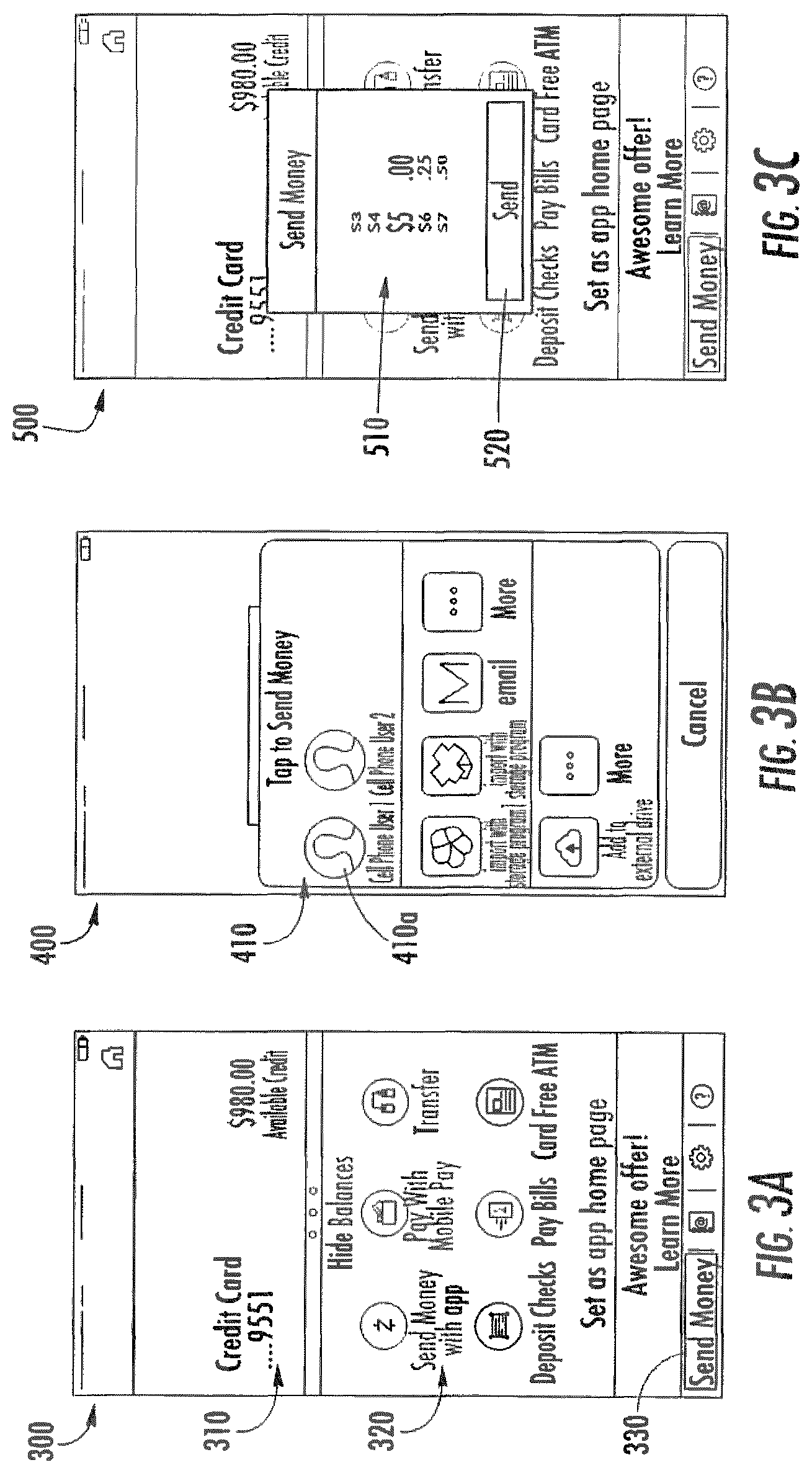 Patent US11775955 Figure 3 – Systems and methods for making person-to-person payments via mobile client application