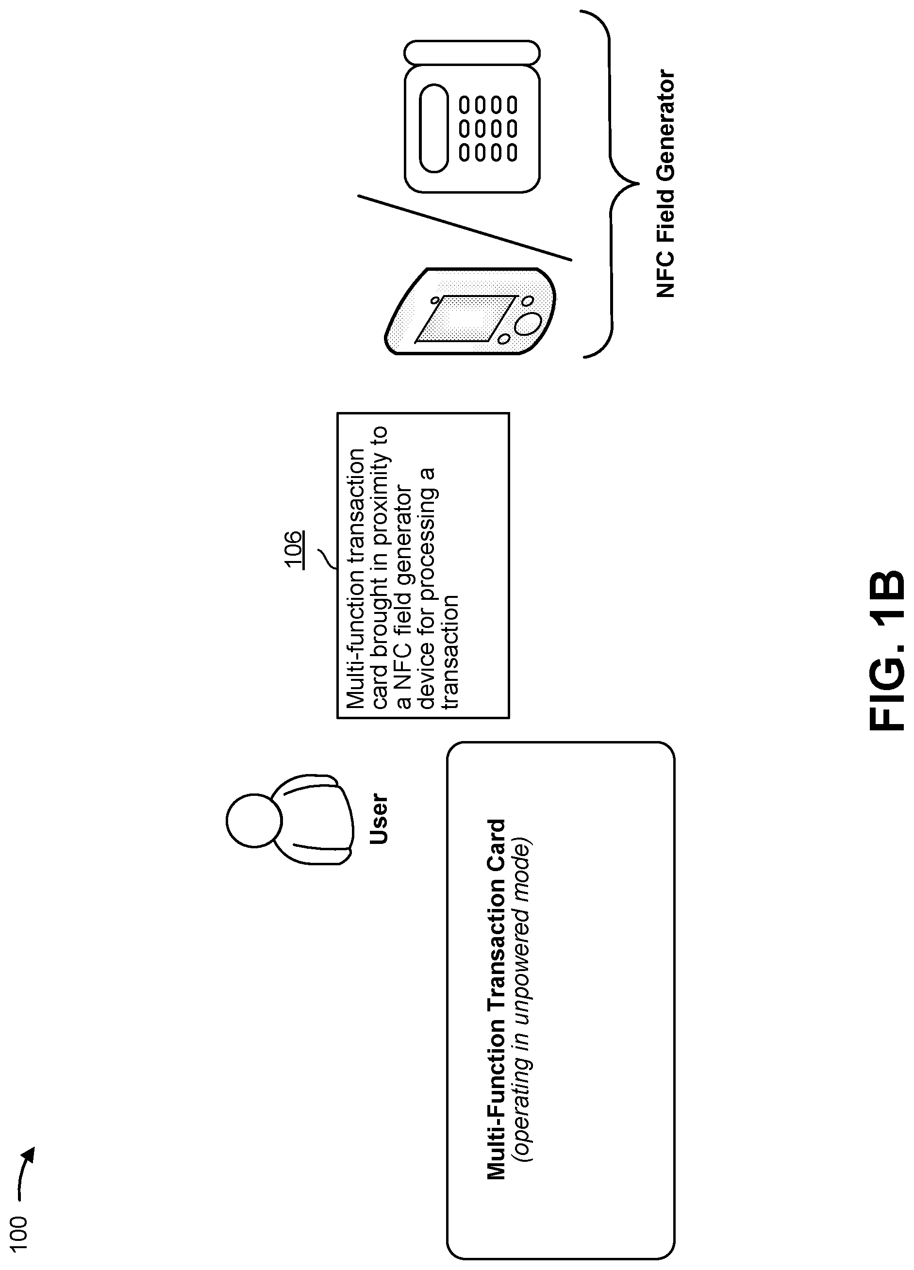 Patent US11775960 Figure 2 – Systems and methods for providing power to a multi-purpose transaction card