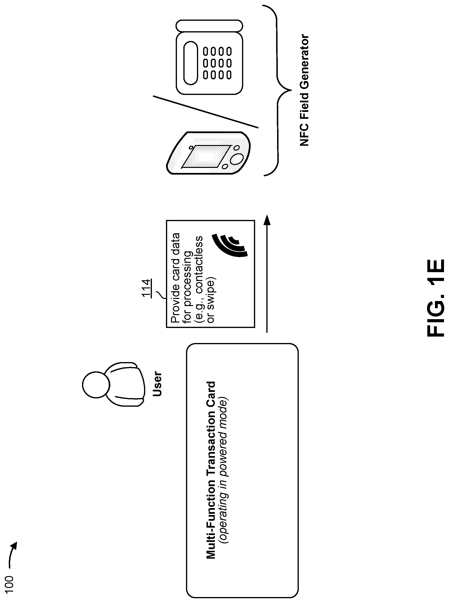 Patent US11775960 Figure 5 – Systems and methods for providing power to a multi-purpose transaction card