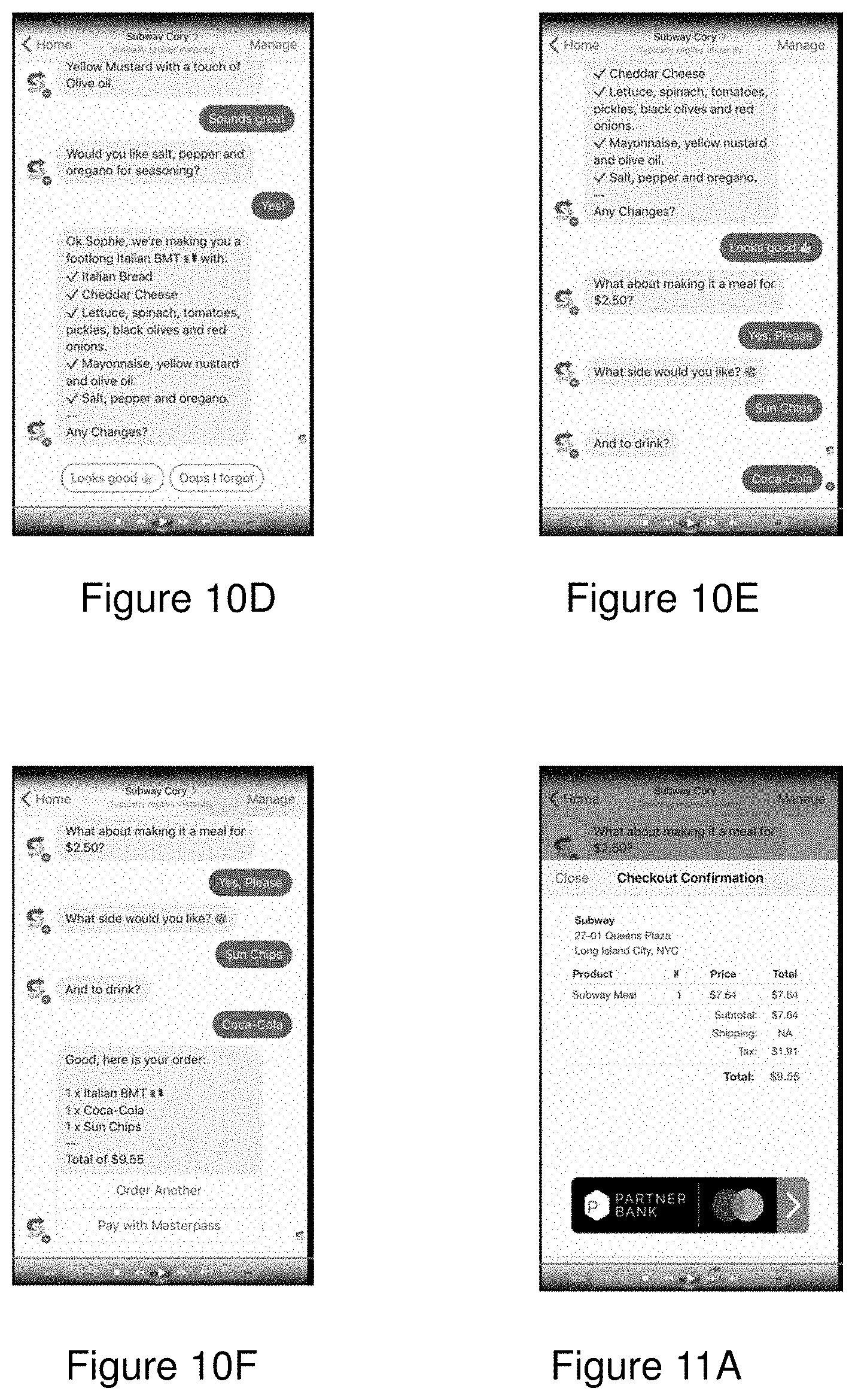 Patent US11775961 Figure 11 – Order and purchase integration