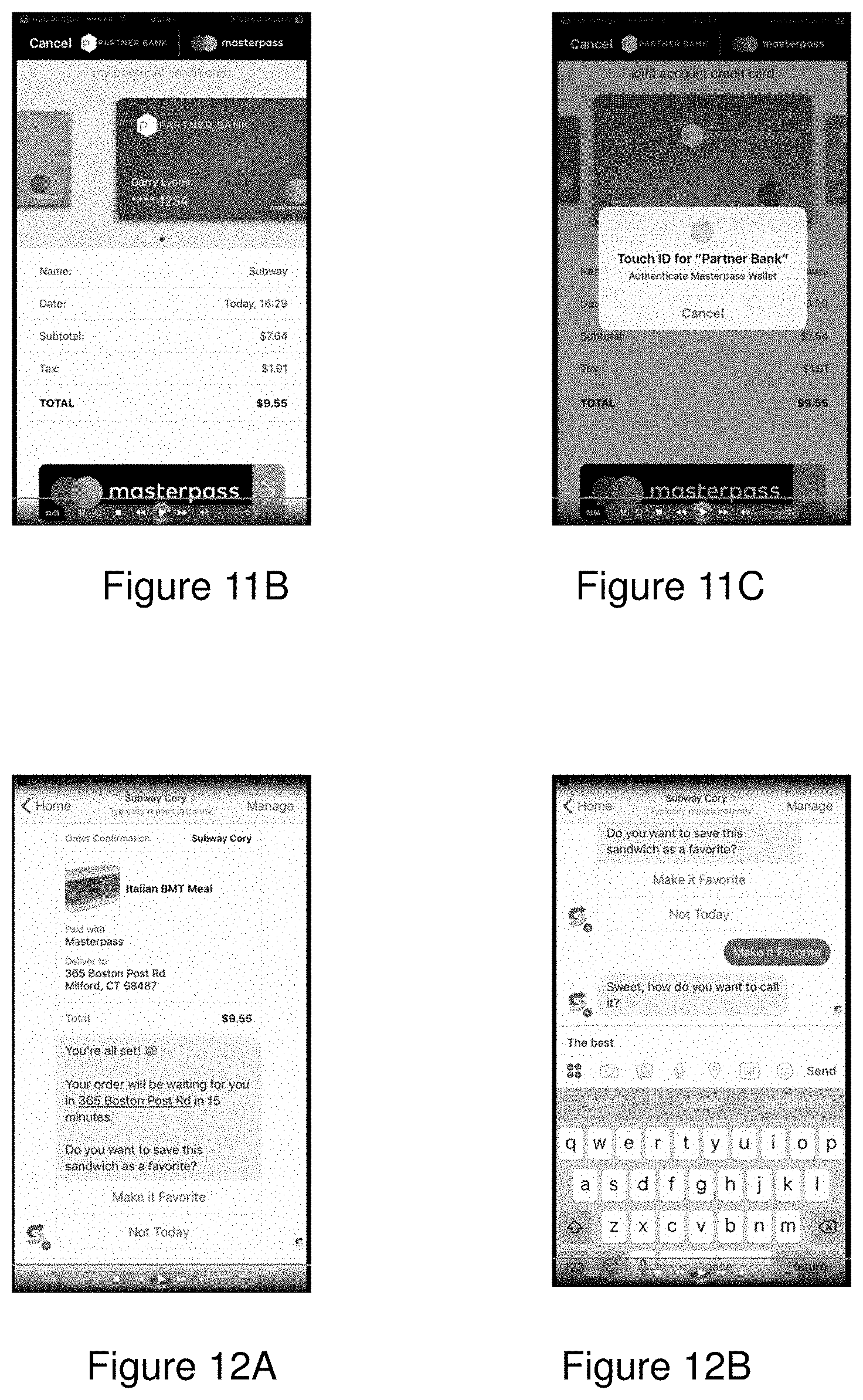 Patent US11775961 Figure 12 – Order and purchase integration