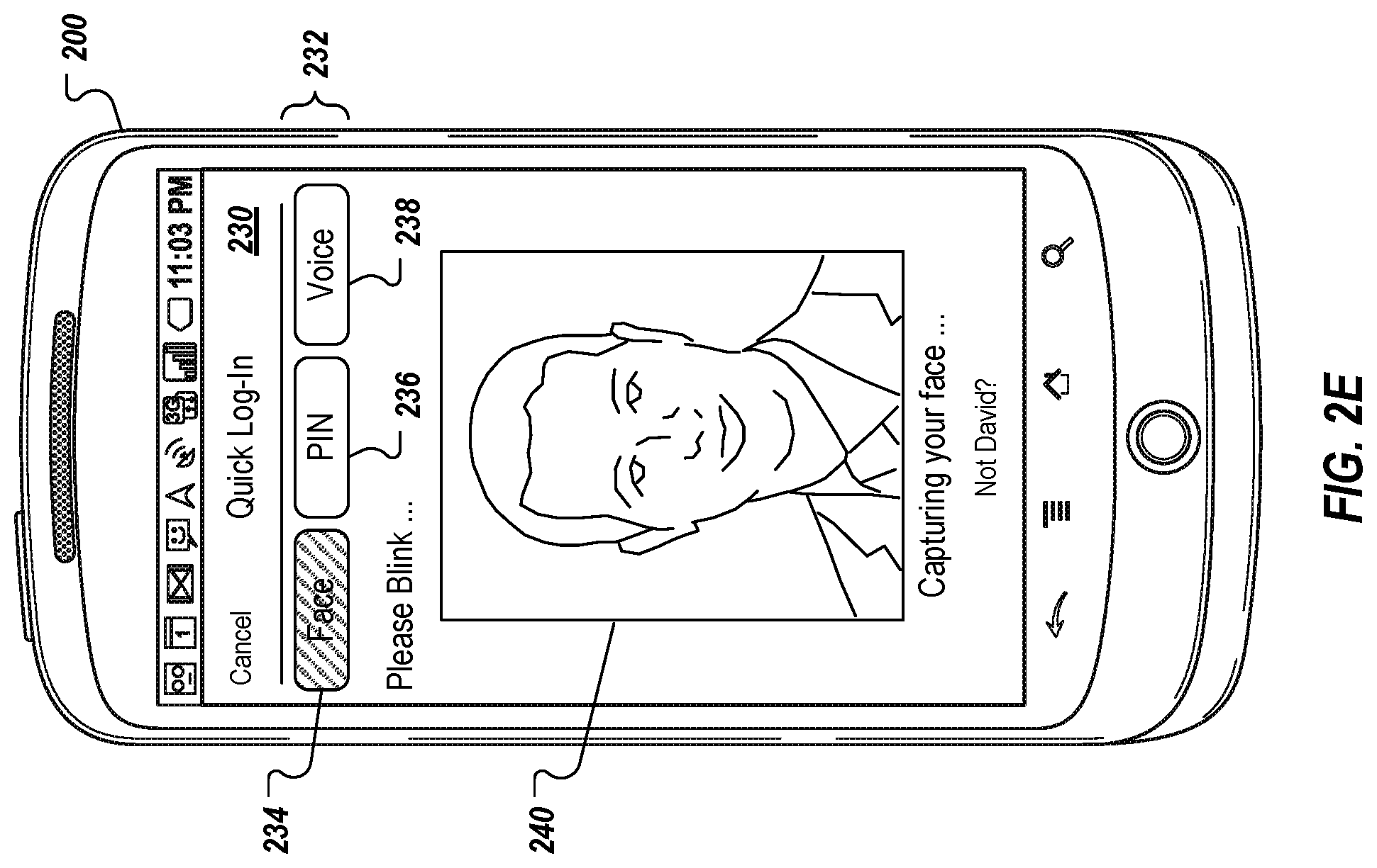 Patent US11775971 Figure 4 – Biometric authentication on push notification