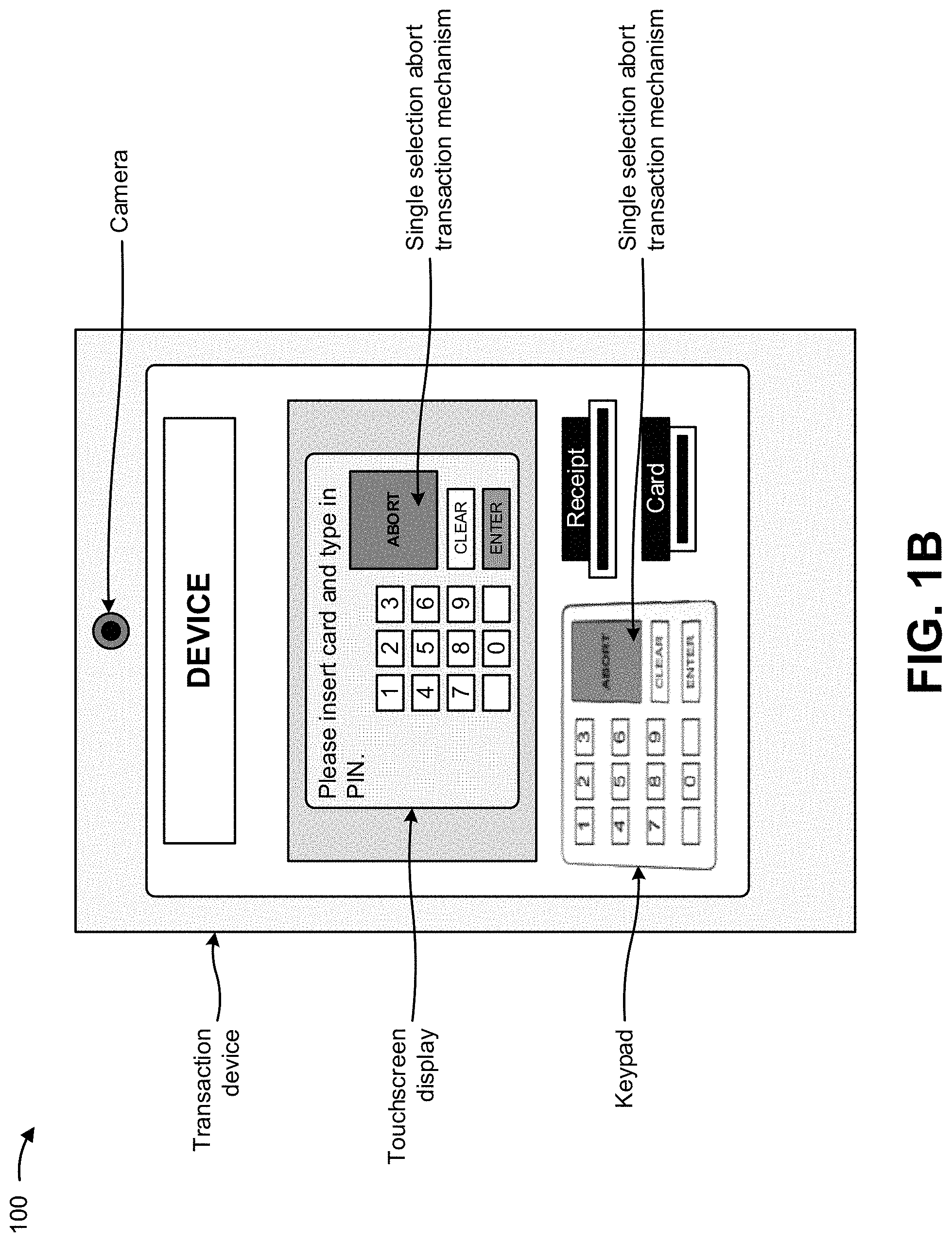 Patent US11775980 Figure 2 – Utilizing a machine learning model to perform actions based on selection of a single selection abort transaction mechanism