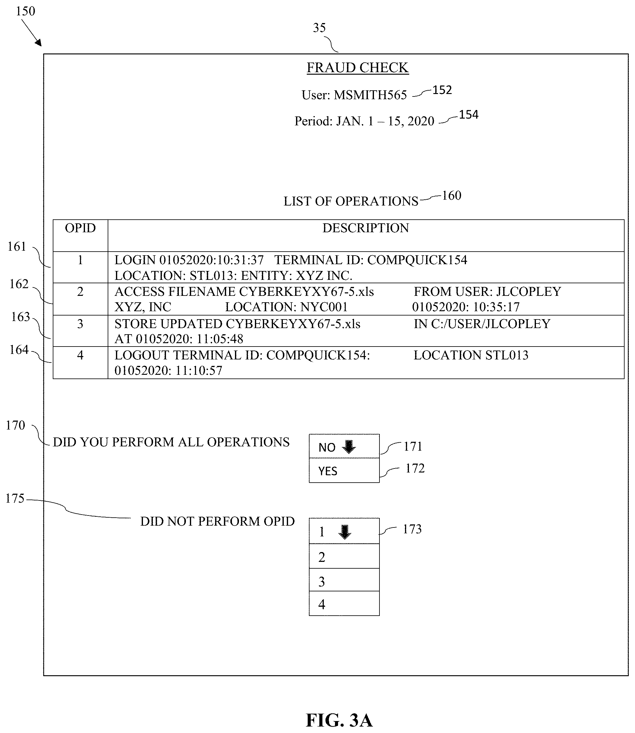 Patent US11775987 Figure 3 – System for managing fraudulent computing operations of users performed in computing networks and methods of use thereof