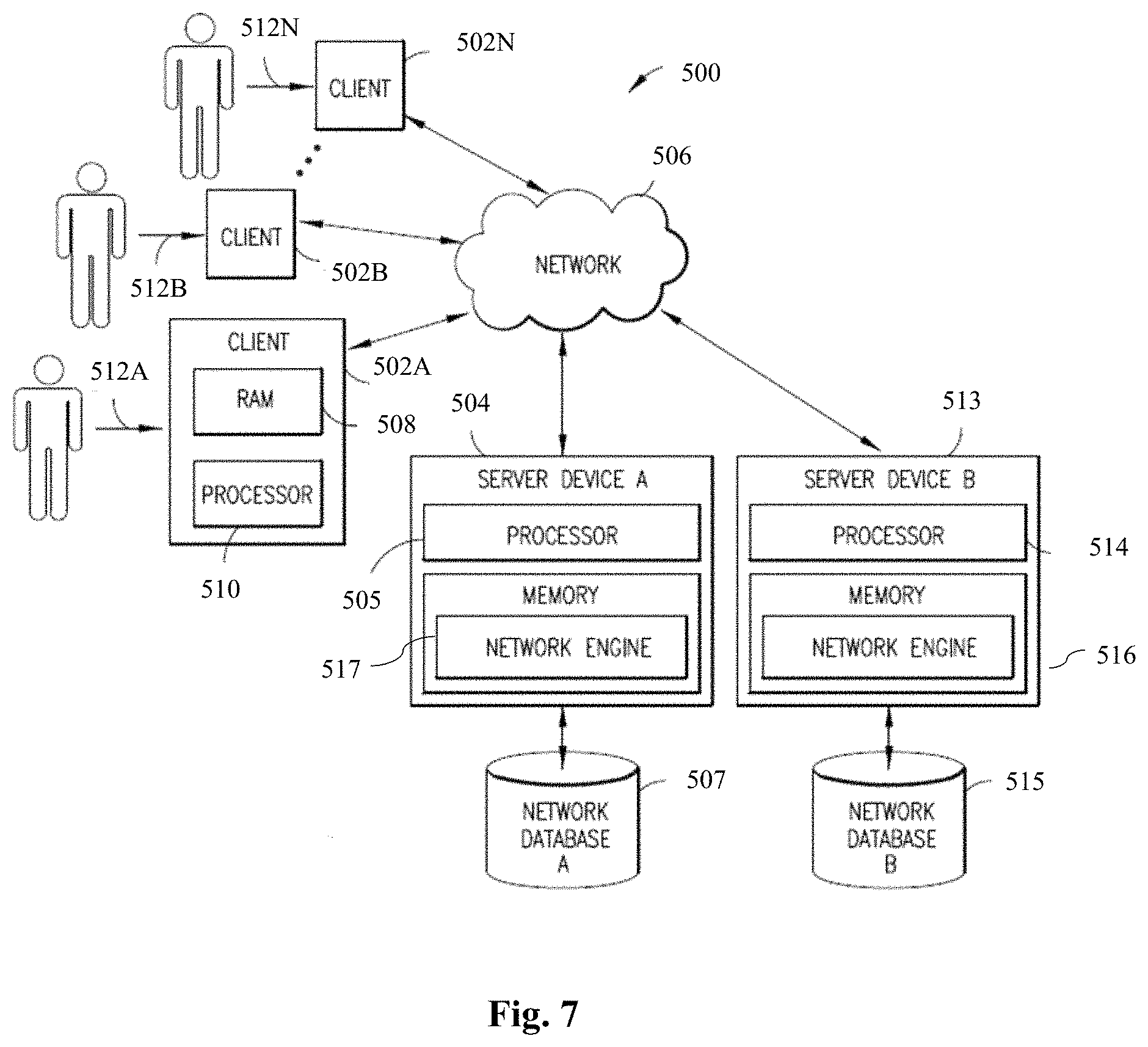 Patent US11775987 Figure 8 – System for managing fraudulent computing operations of users performed in computing networks and methods of use thereof
