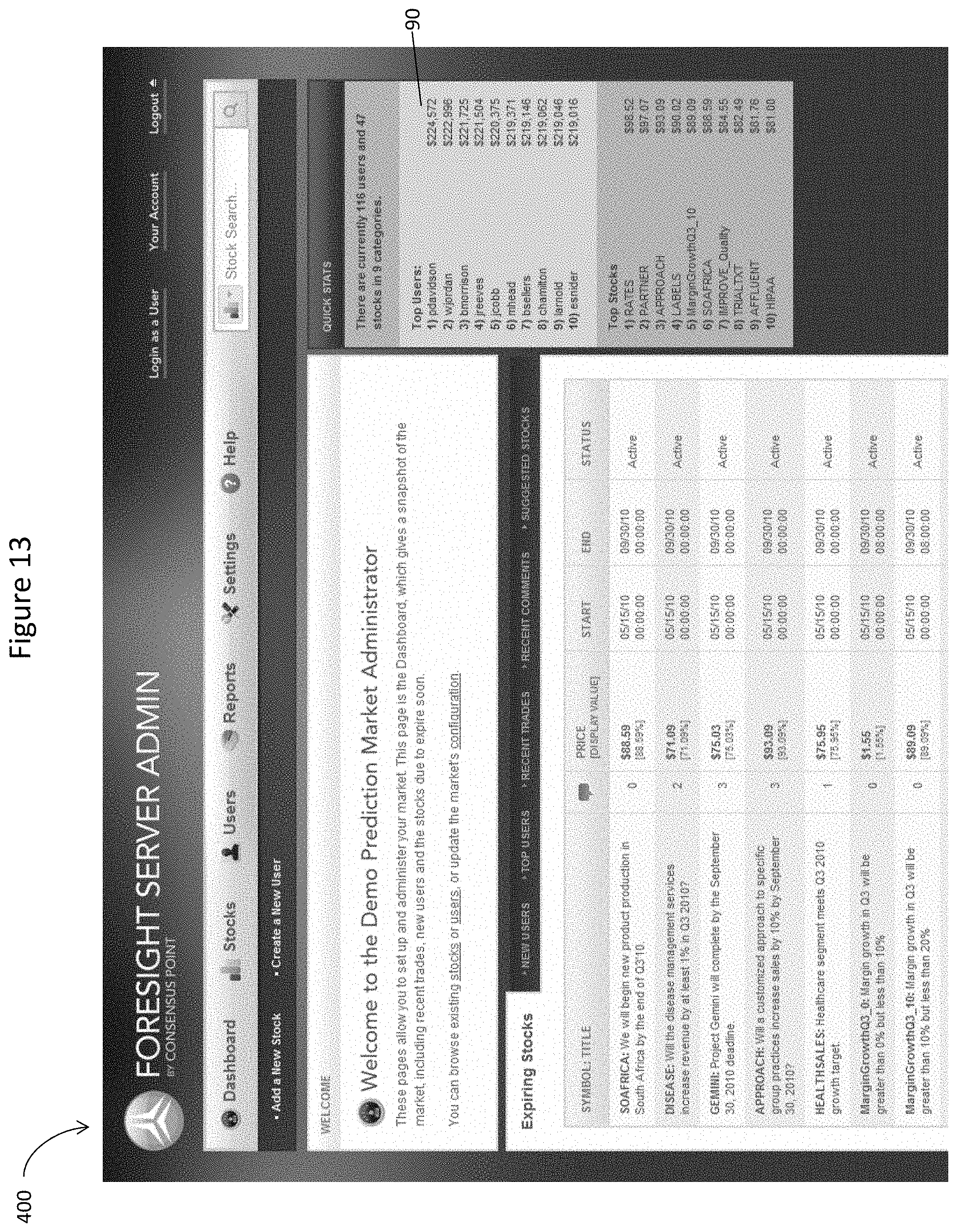Patent US11775991 Figure 13 – Future trends forecasting system