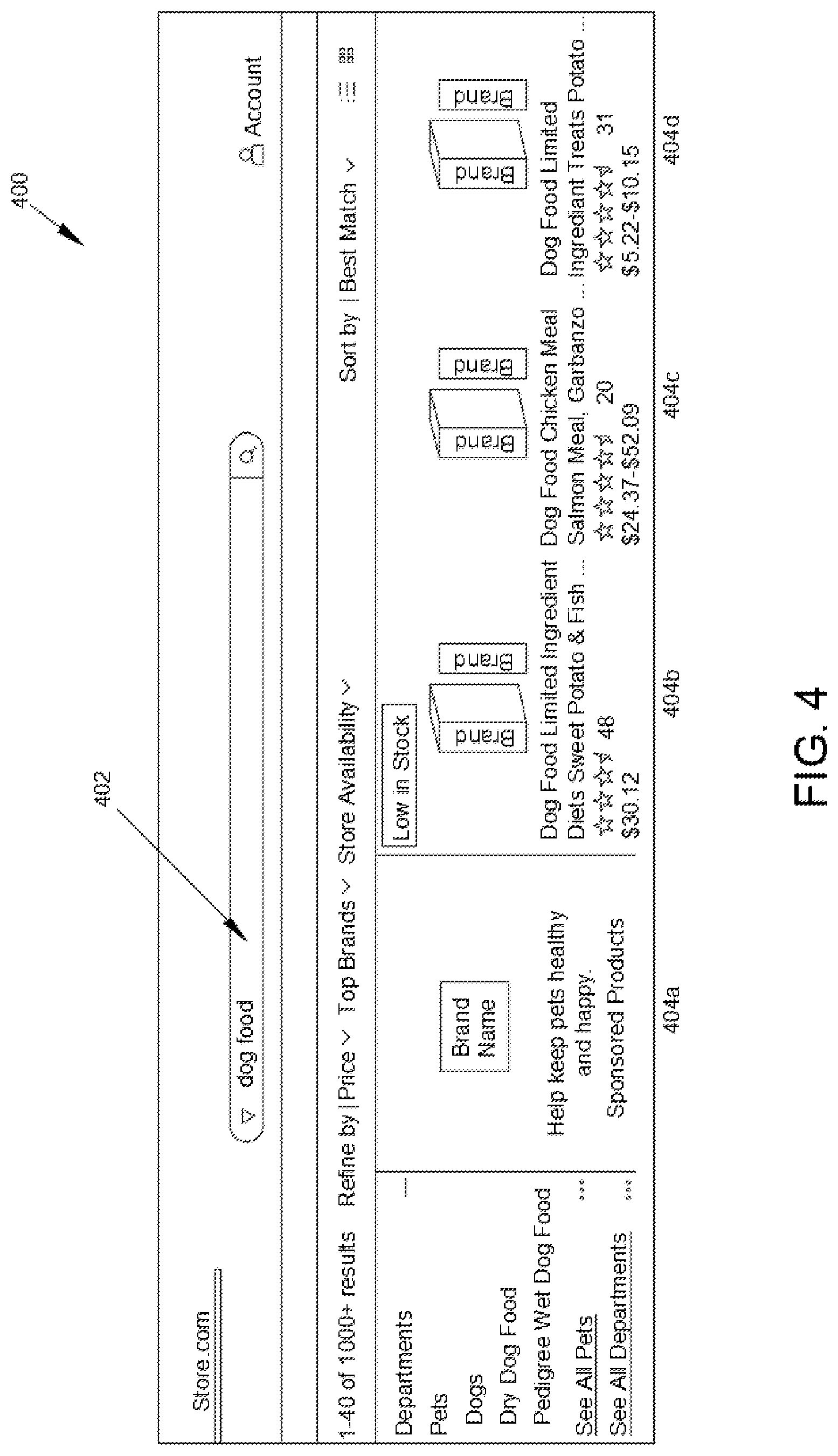Patent US11776011 Figure 4 – Methods and apparatus for improving the selection of advertising