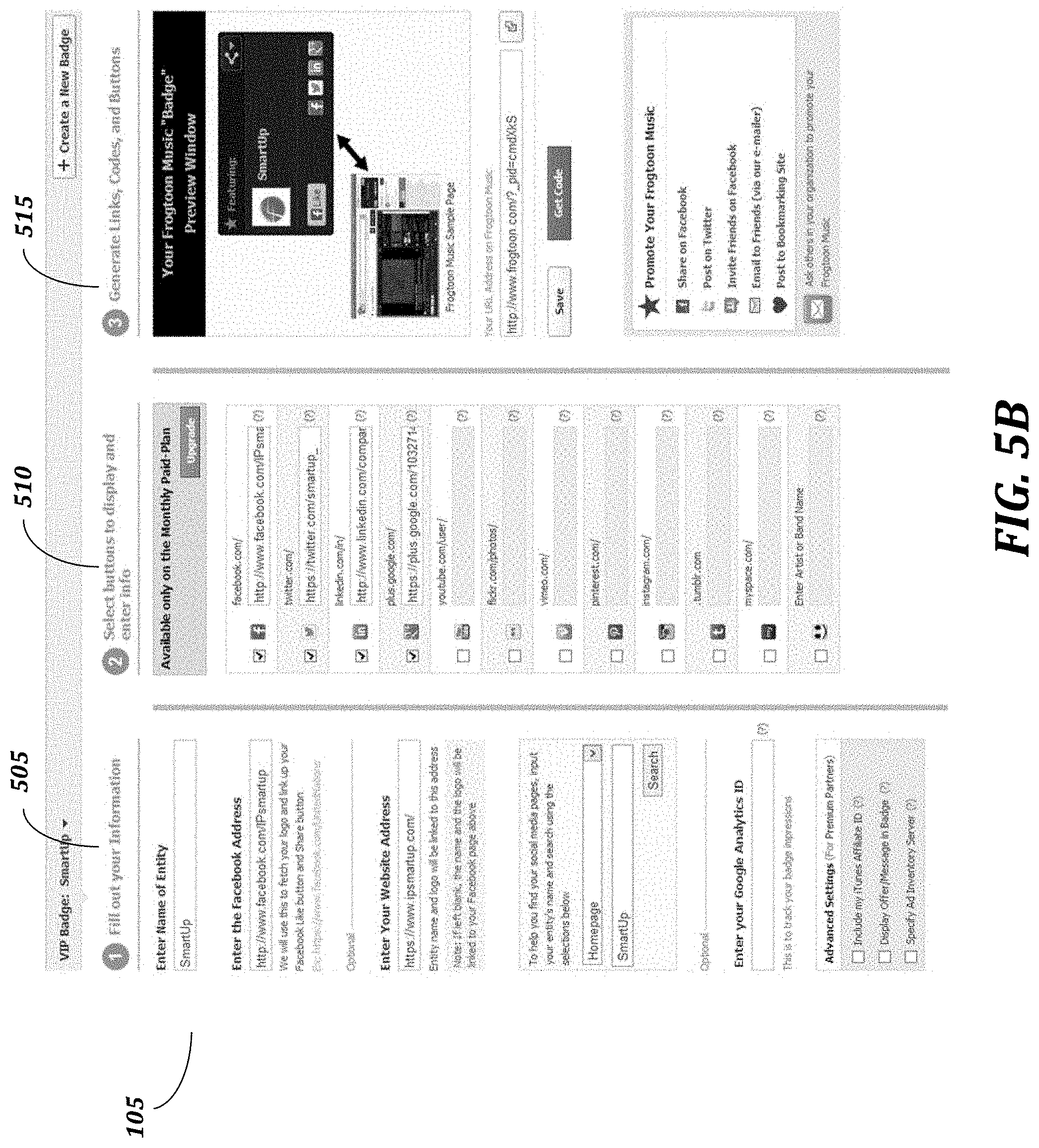 Patent US11776019 Figure 6 – Social media merchandising and advertising platform
