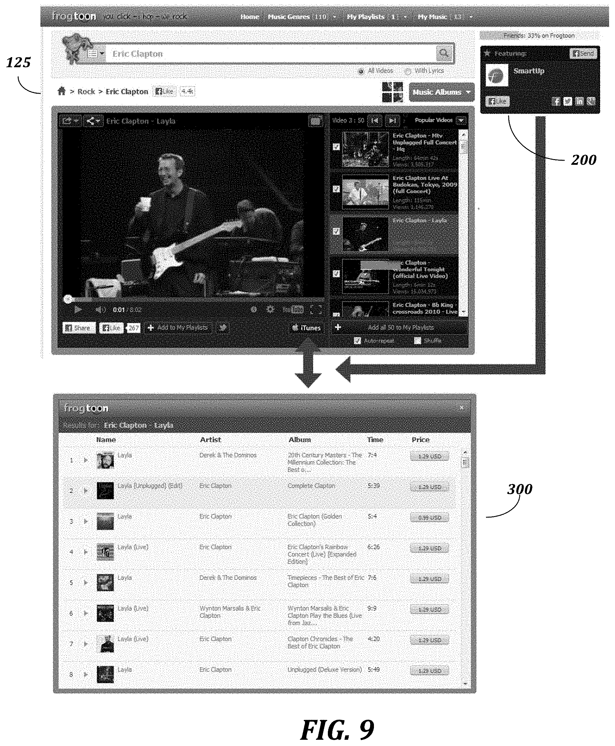 Patent US11776019 Figure 11 – Social media merchandising and advertising platform