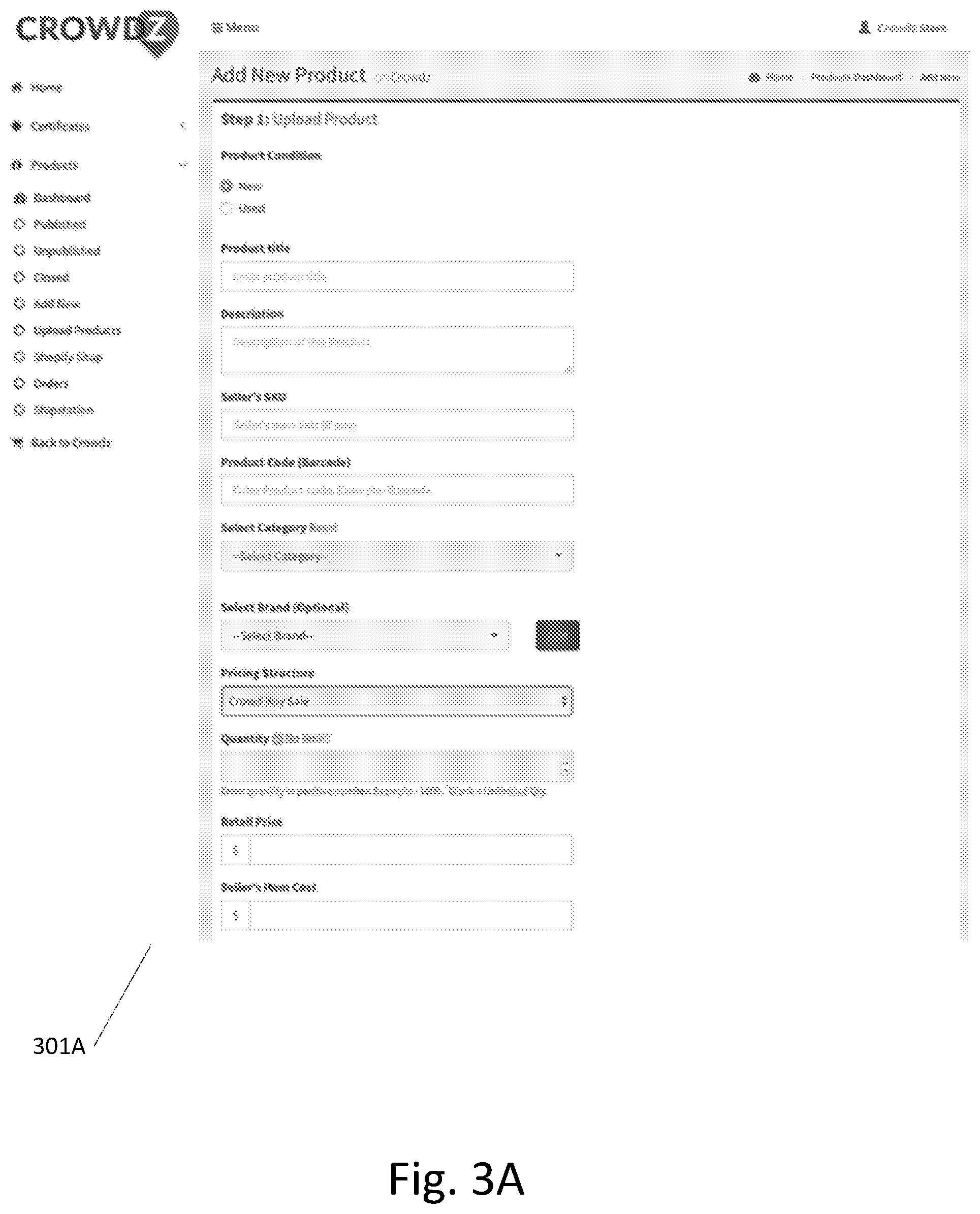 Patent US11776025 Figure 3 – Client-side method, apparatus, and computer-readable medium on a network that leverages real-time sales volume for conducting transactions