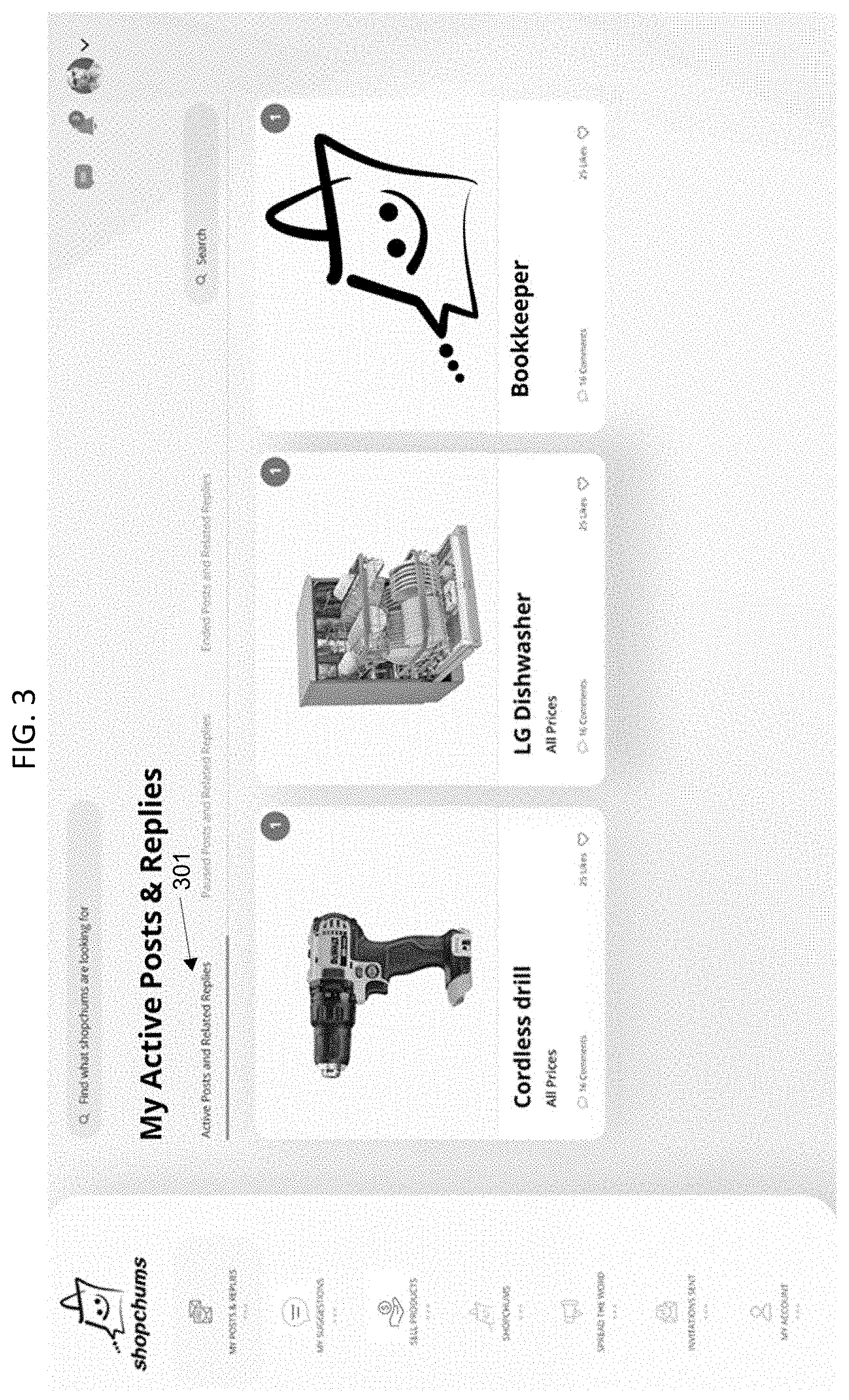 Patent US11776030 Figure 3 – Manufactures and methods for shopper users to locate items